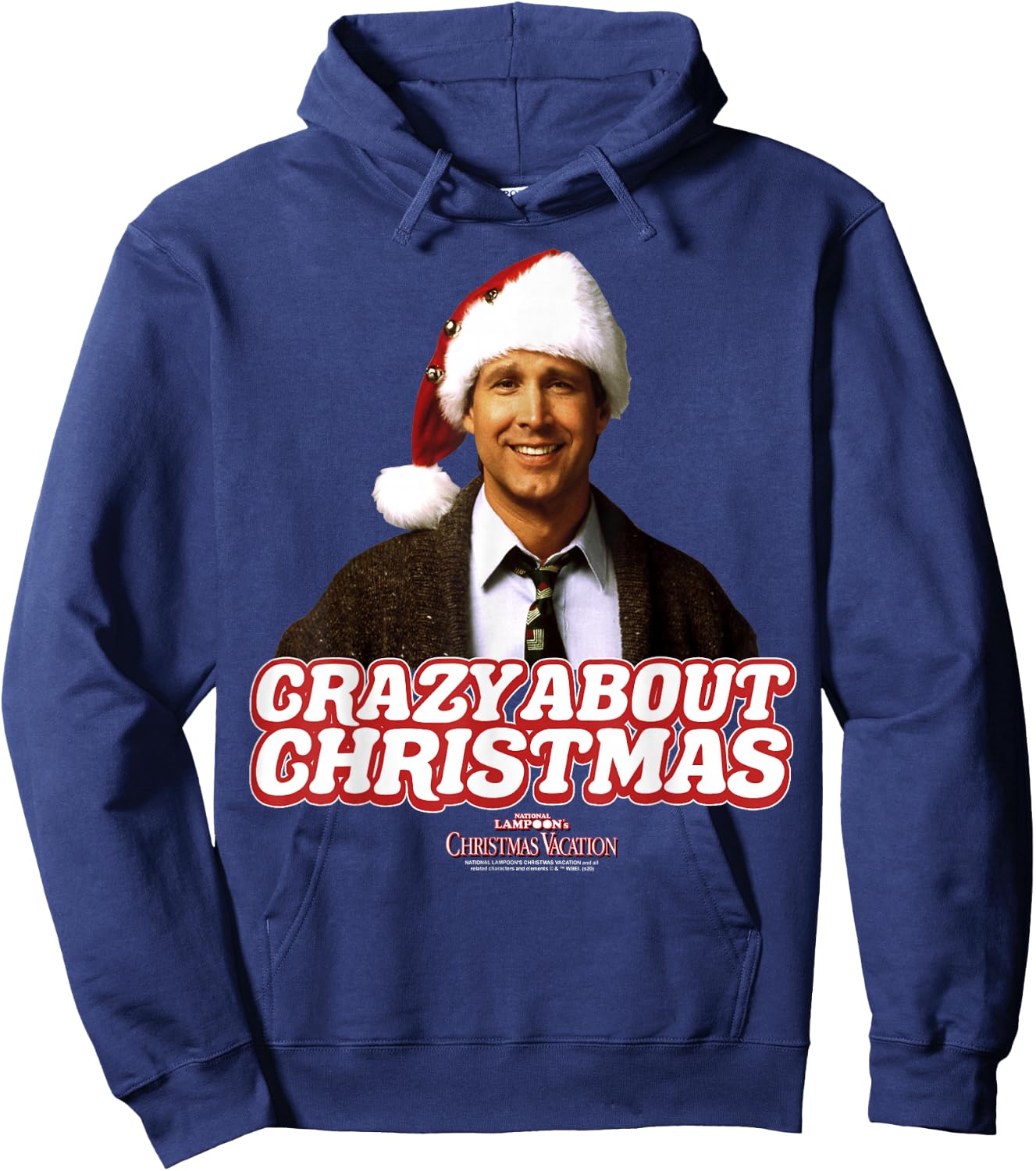 National Lampoon's Christmas Vacation Crazy About Christmas Hoodie - Hoodie | Navy