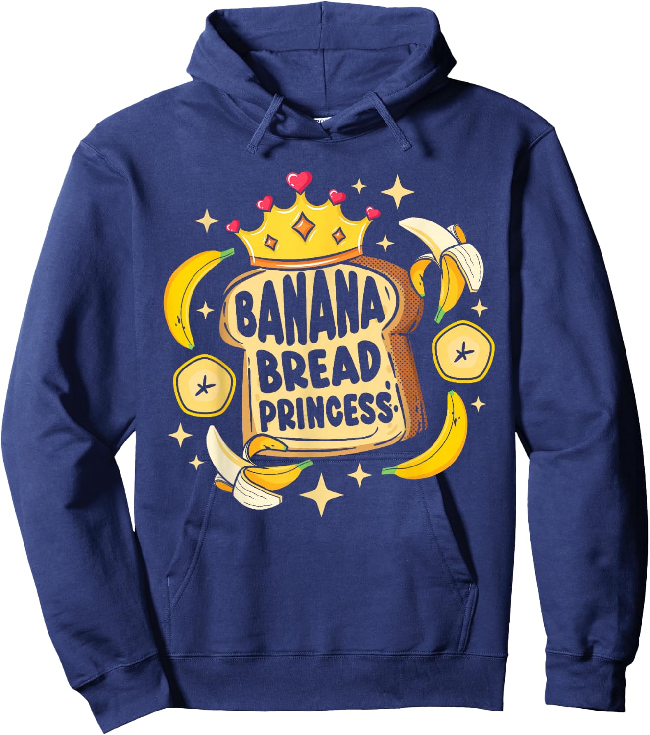 Banana Bread Princess Hoodie - Hoodie | Navy