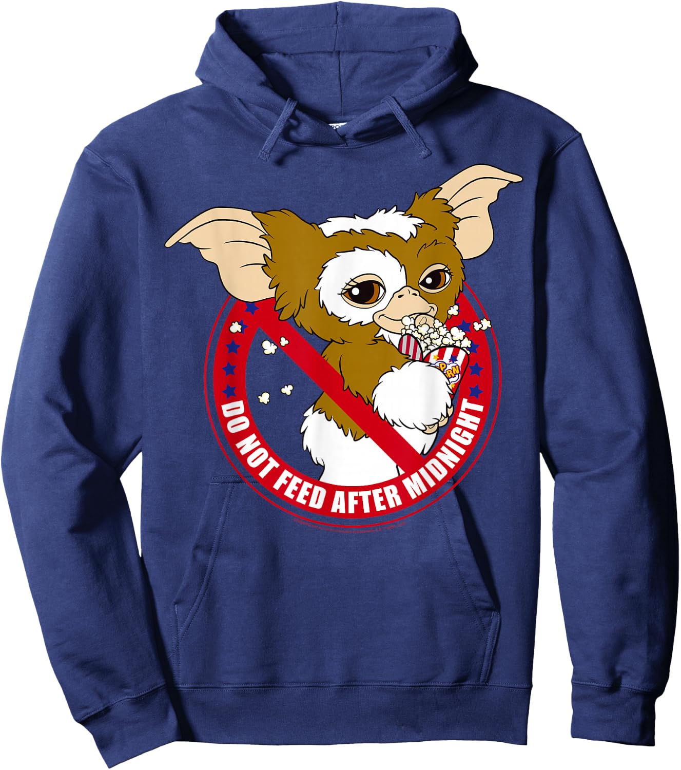 Gremlins Gizmo Do Not Feed After Midnight Small Hoodie - Hoodie | Navy