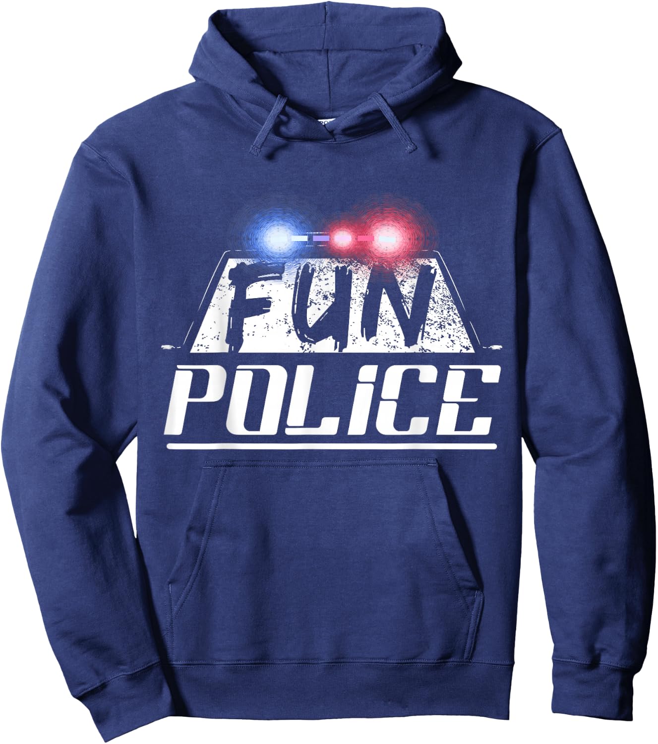 Dance Chaperone Fun Police for Dancing Sheriff State Cop Hoodie - Hoodie | Navy