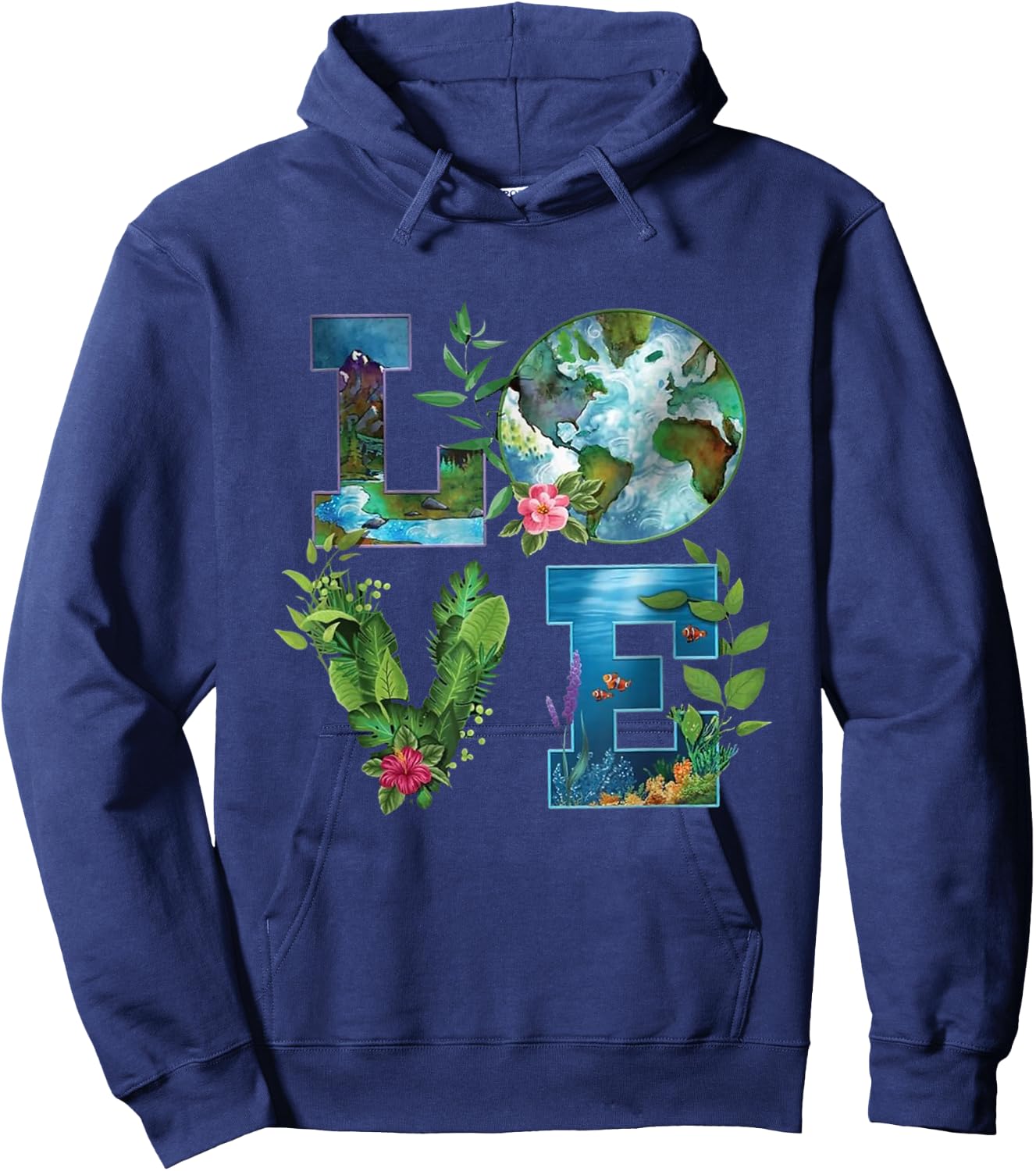 Earth Day Planet Anniversary Earth Day Everyday women men Hoodie - Hoodie | Navy
