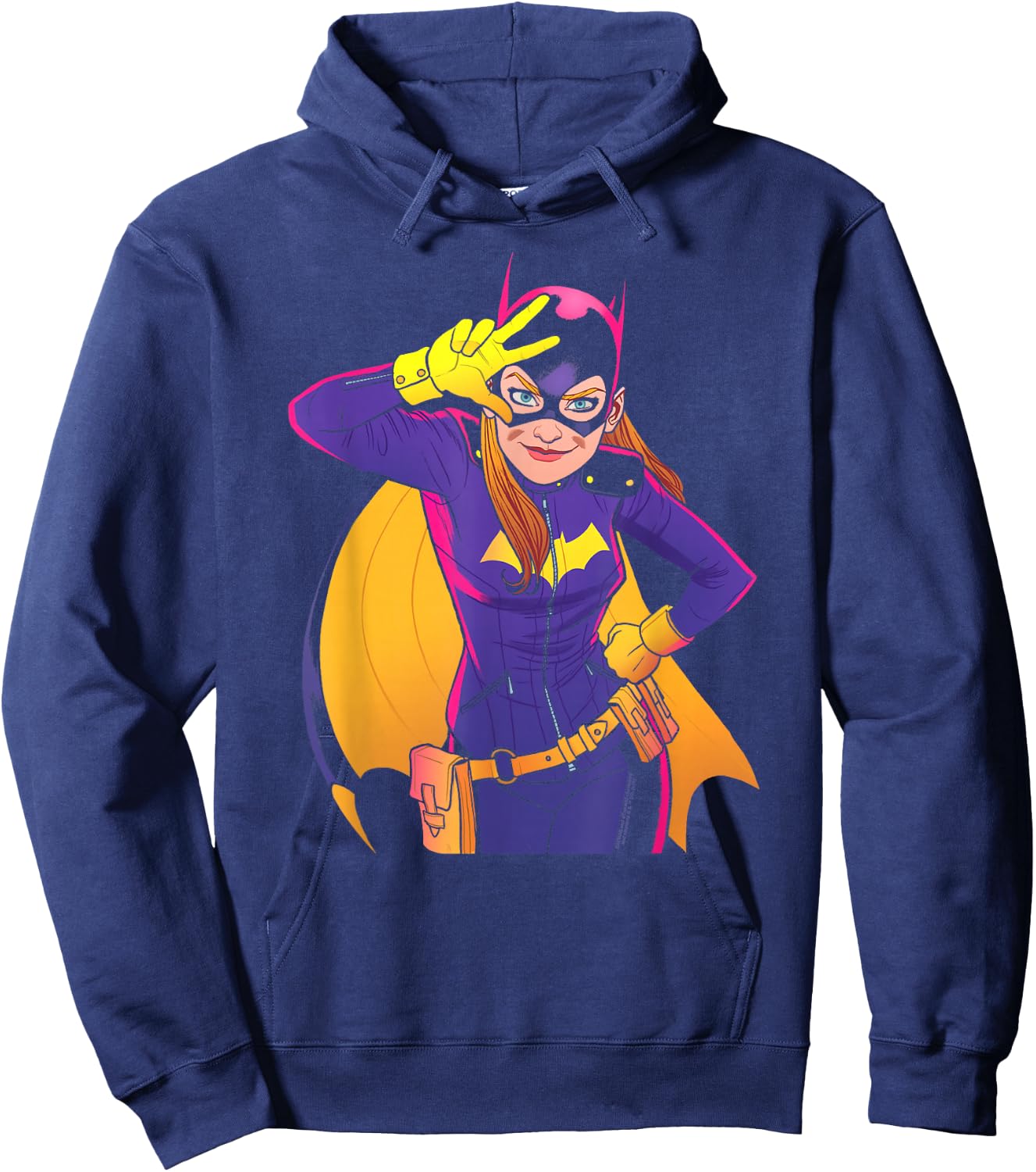 Batgirl Moves T Shirt Hoodie - Hoodie | Navy