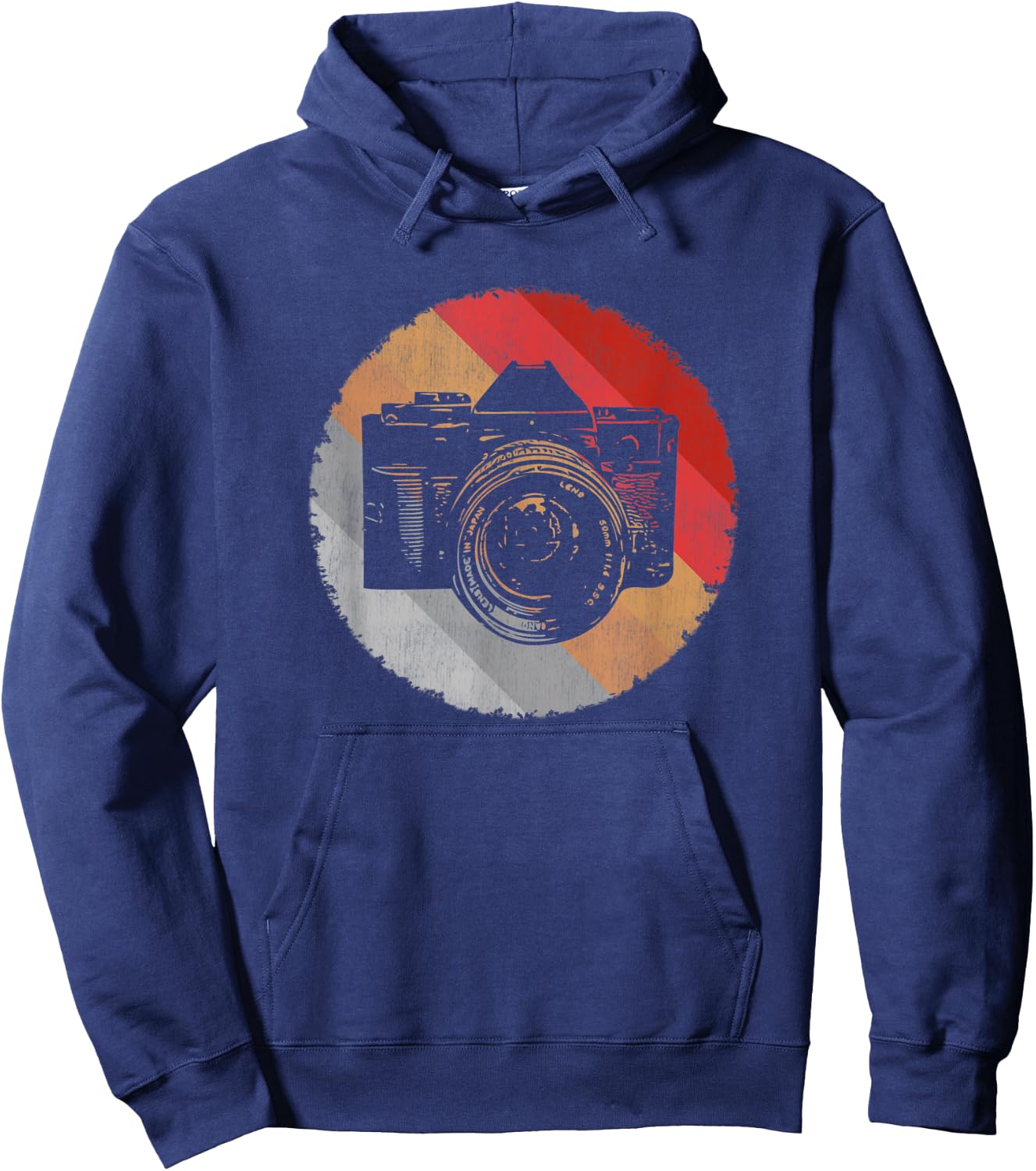 Vintage Camera 35mm film for photographer Hoodie - Hoodie | Navy