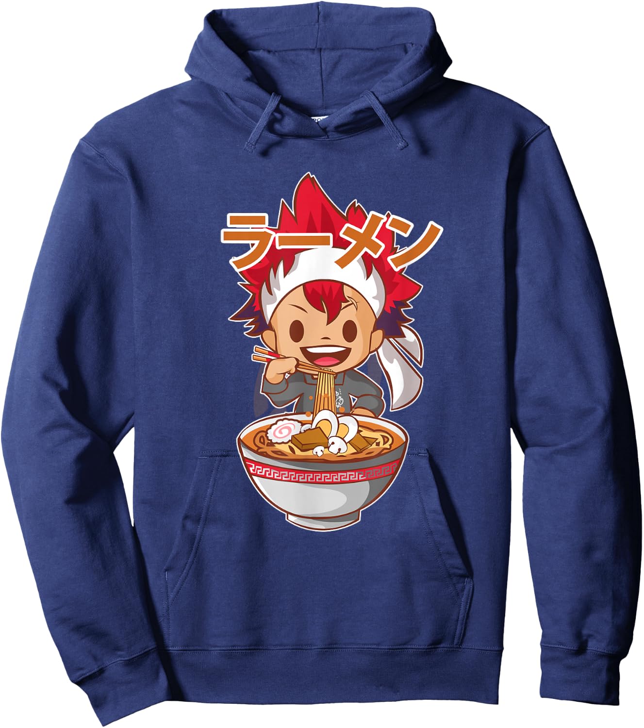 Ramen Food Wars Anime Hoodie - Hoodie | Navy