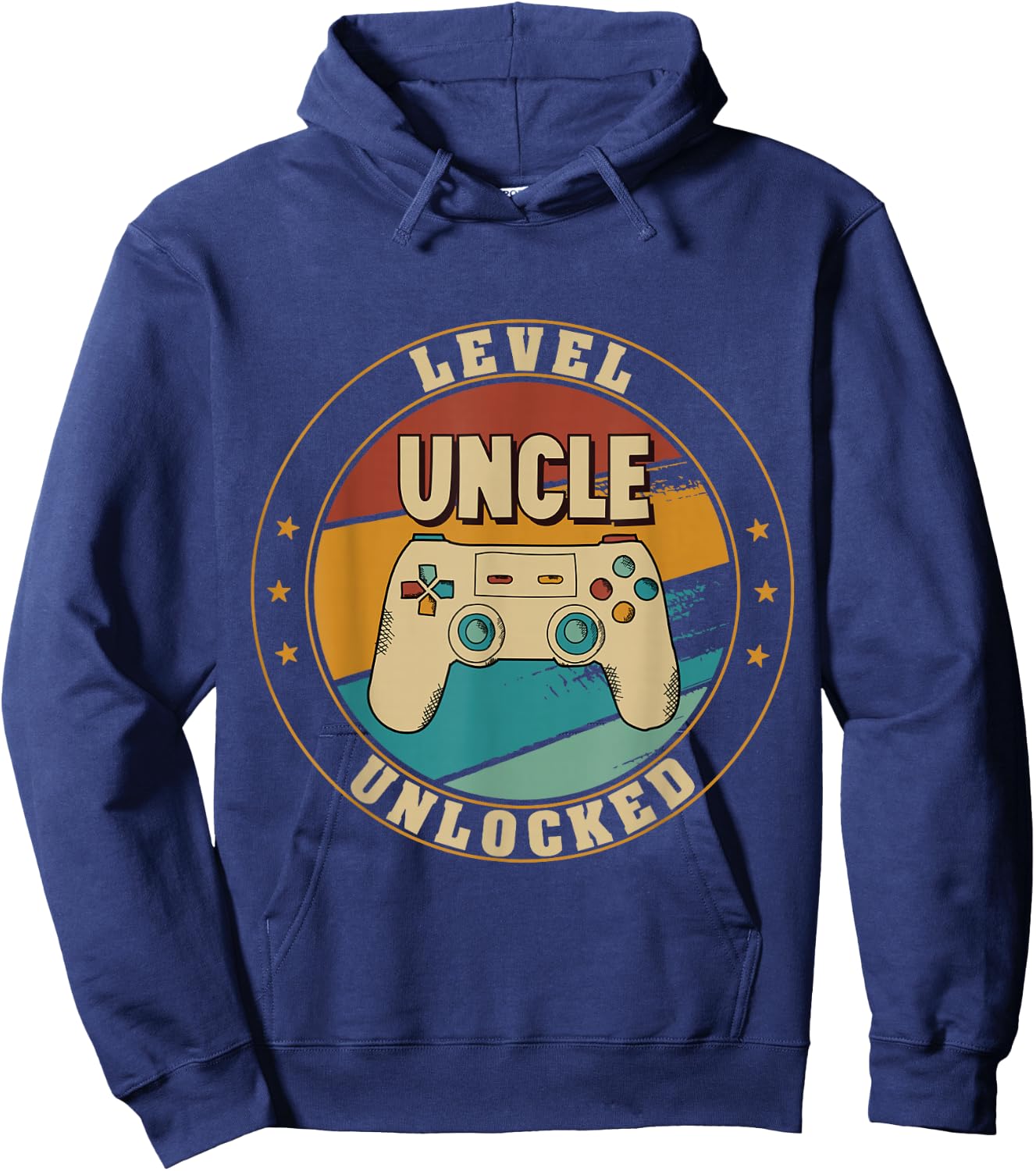 Gamer New Uncle Dad Mom Baby Announcement Pregnancy Father Hoodie - Hoodie | Navy