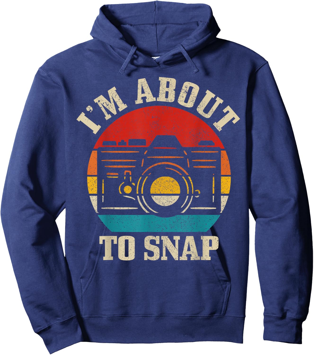 Photographer Gift Camera Saying Funny Vintage Photography Hoodie - Hoodie | Navy