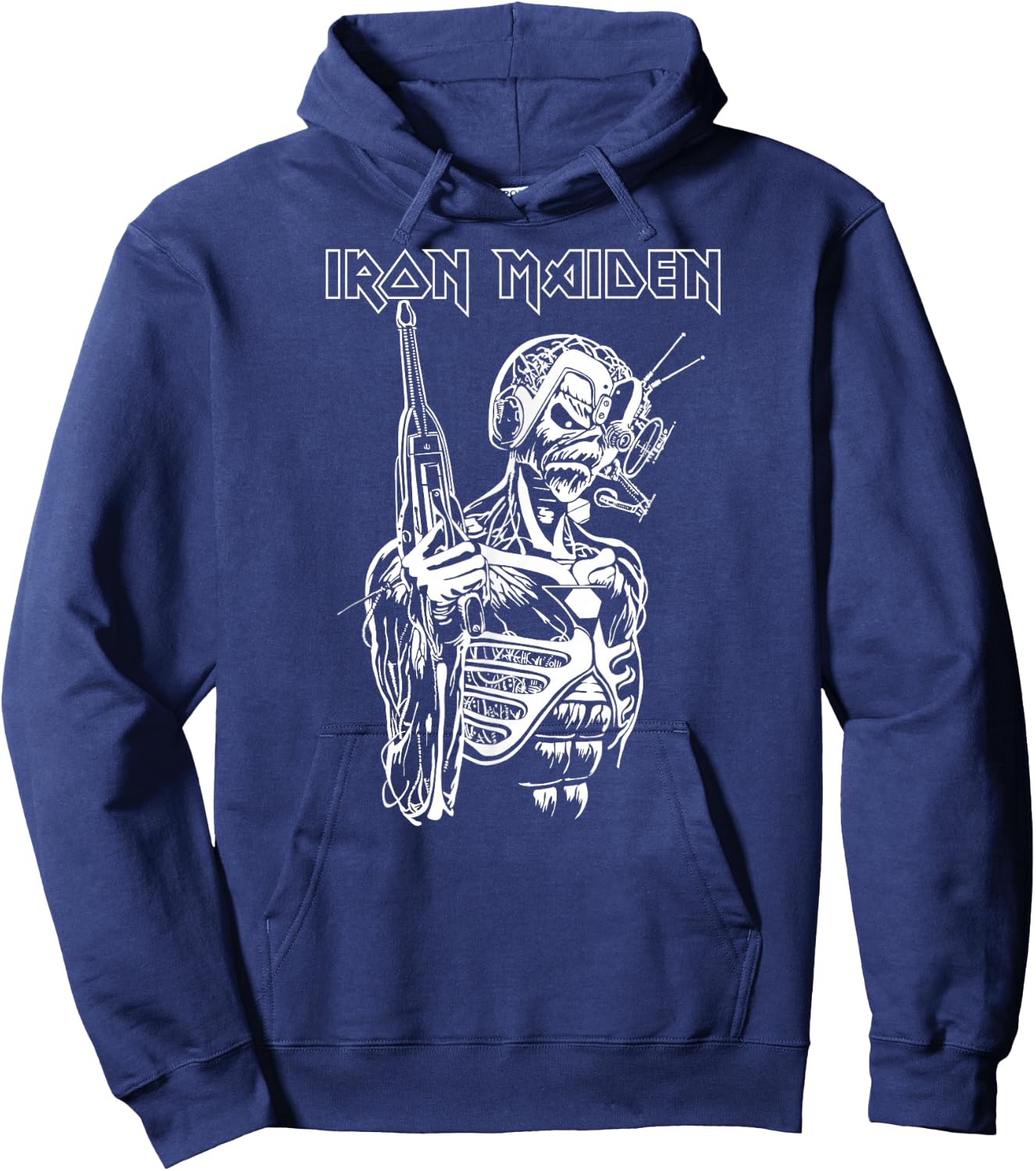 Iron Maiden - Somewhere in Time One Color Hoodie - Hoodie | Navy