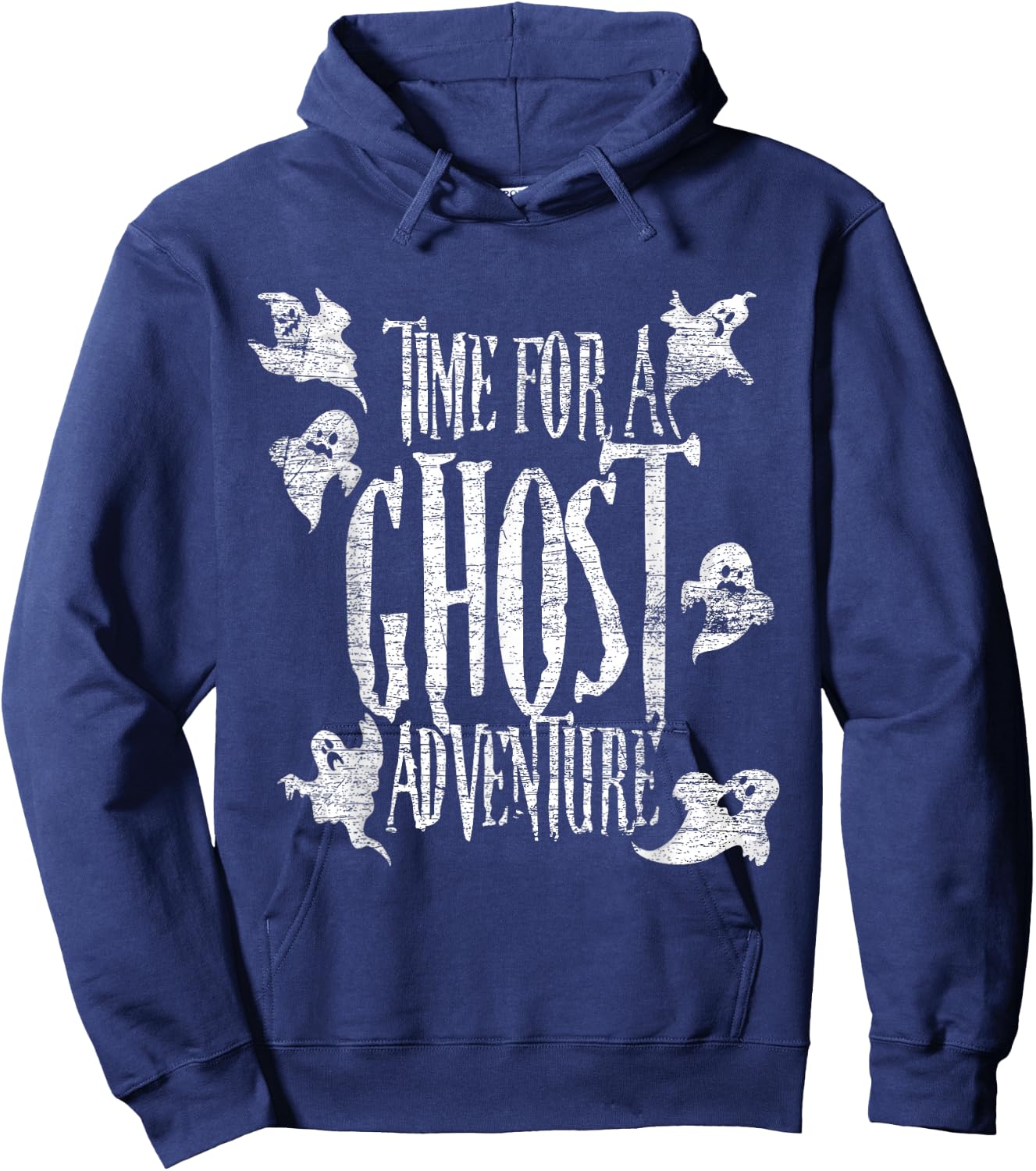 Time For A Ghost Adventure Ghost Hoodie - Hoodie | Navy