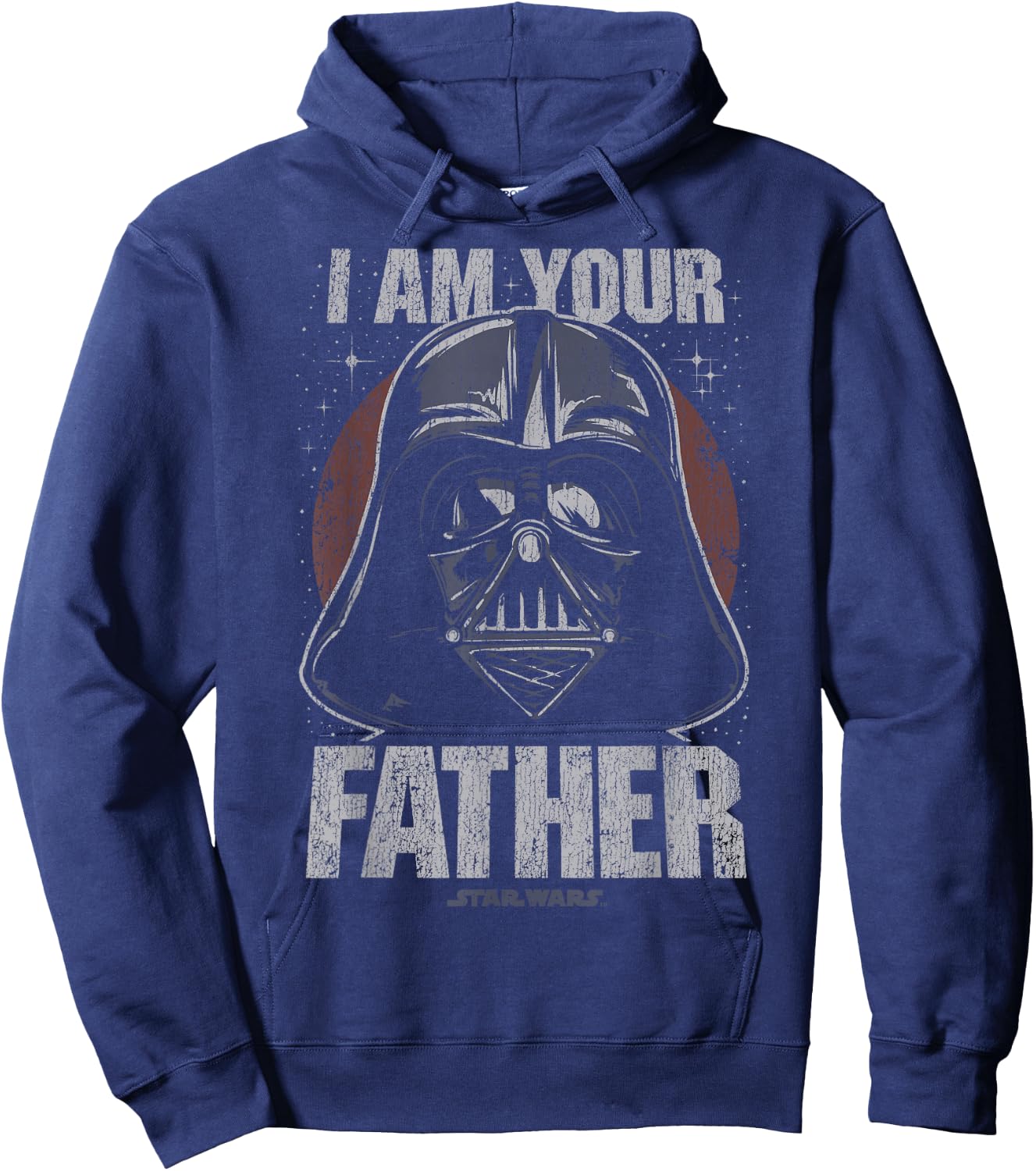 Star Wars Darth Vader I Am Your Father Dark Portrait Disney+ Hoodie - Hoodie | Navy