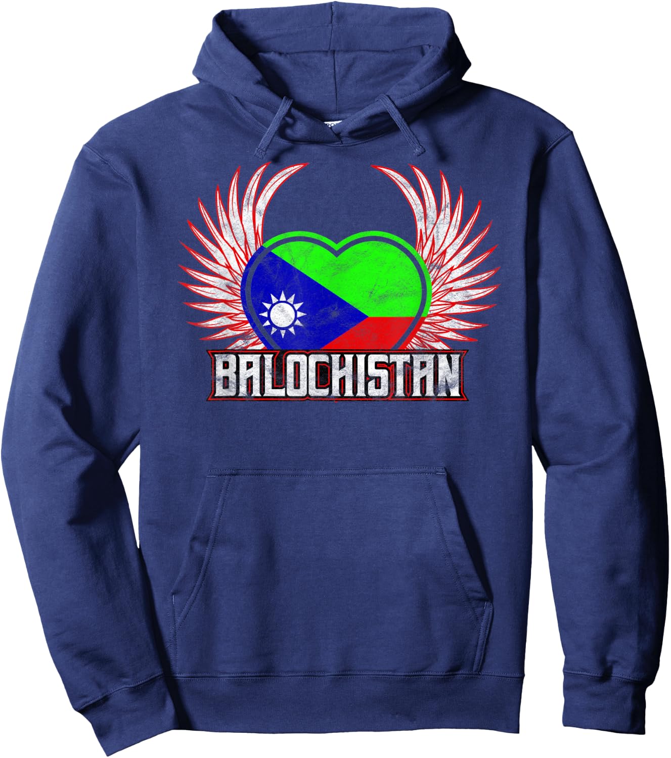 Balochistan Hoodie - Hoodie | Navy