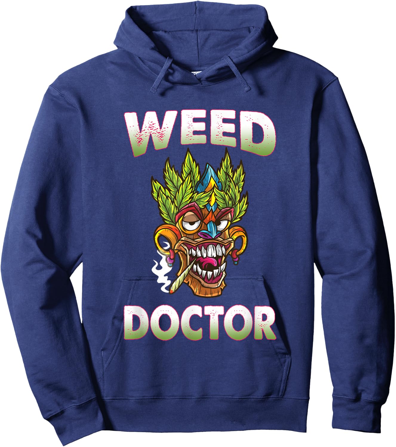 Weed Doctor 420 Marijuana Cannabis Pot Weed Funny Cool Hoodie - Hoodie | Navy