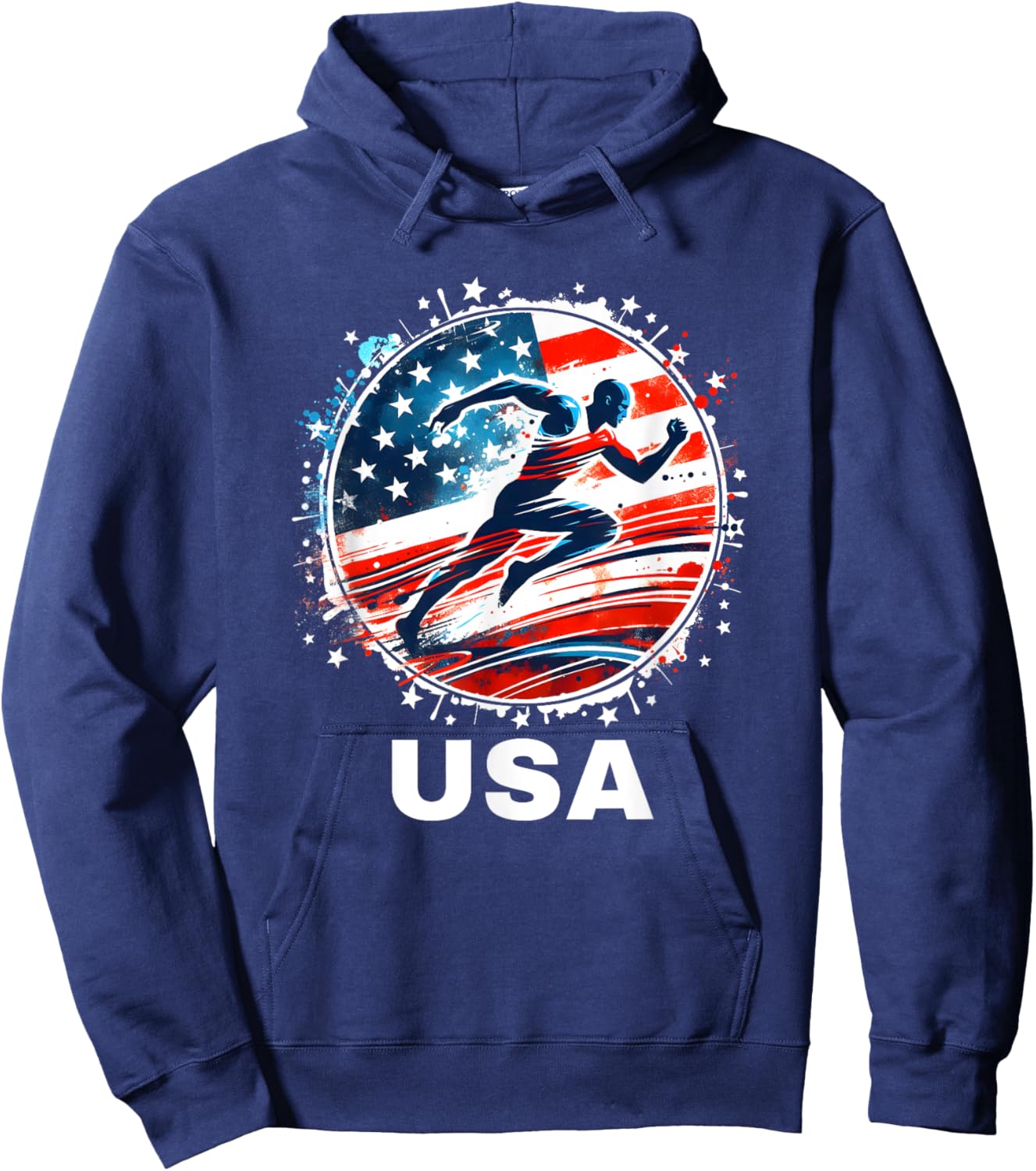 Track and Field USA United States Track and Field USA Team Hoodie - Hoodie | Navy
