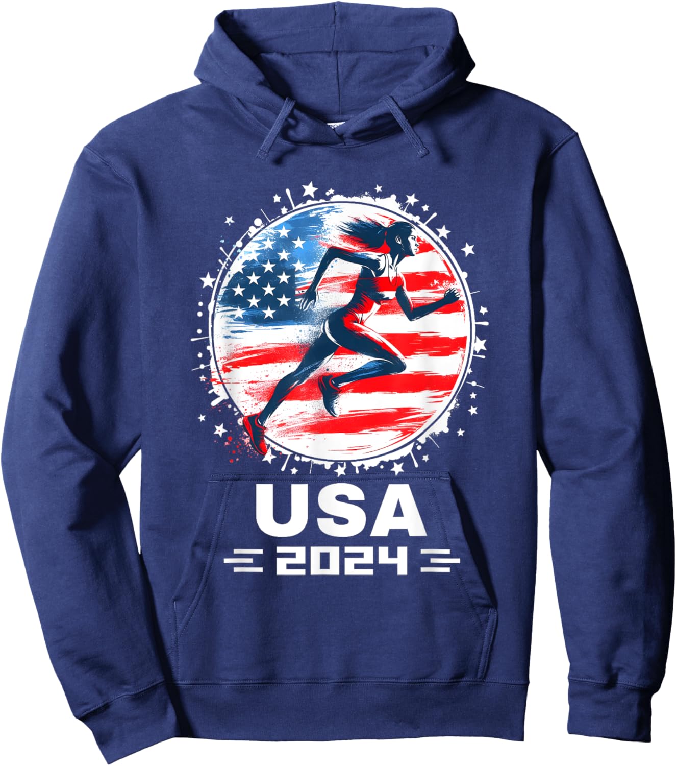 Track and Field USA 2024 Track and Field USA Team Hoodie - Hoodie | Navy