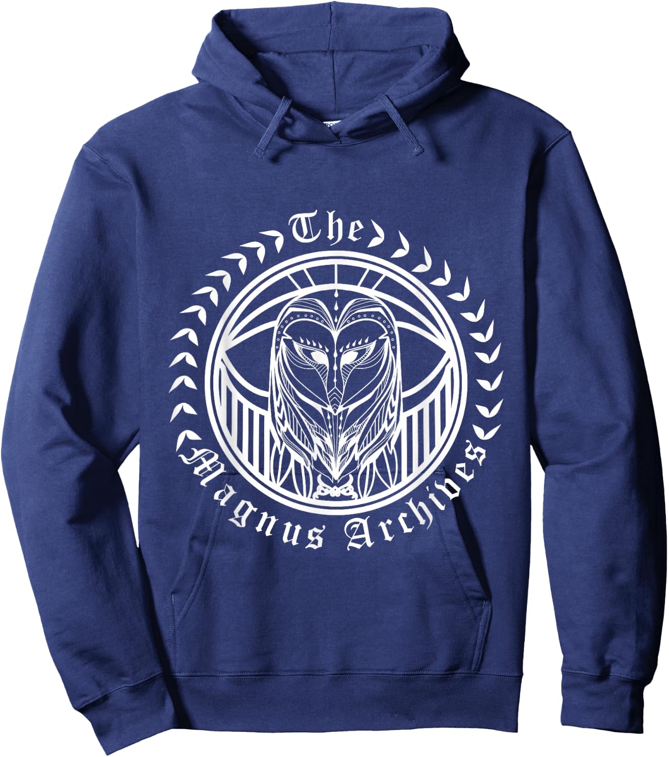 The Magnus Archives Spooky Owl Hoodie - Hoodie | Navy