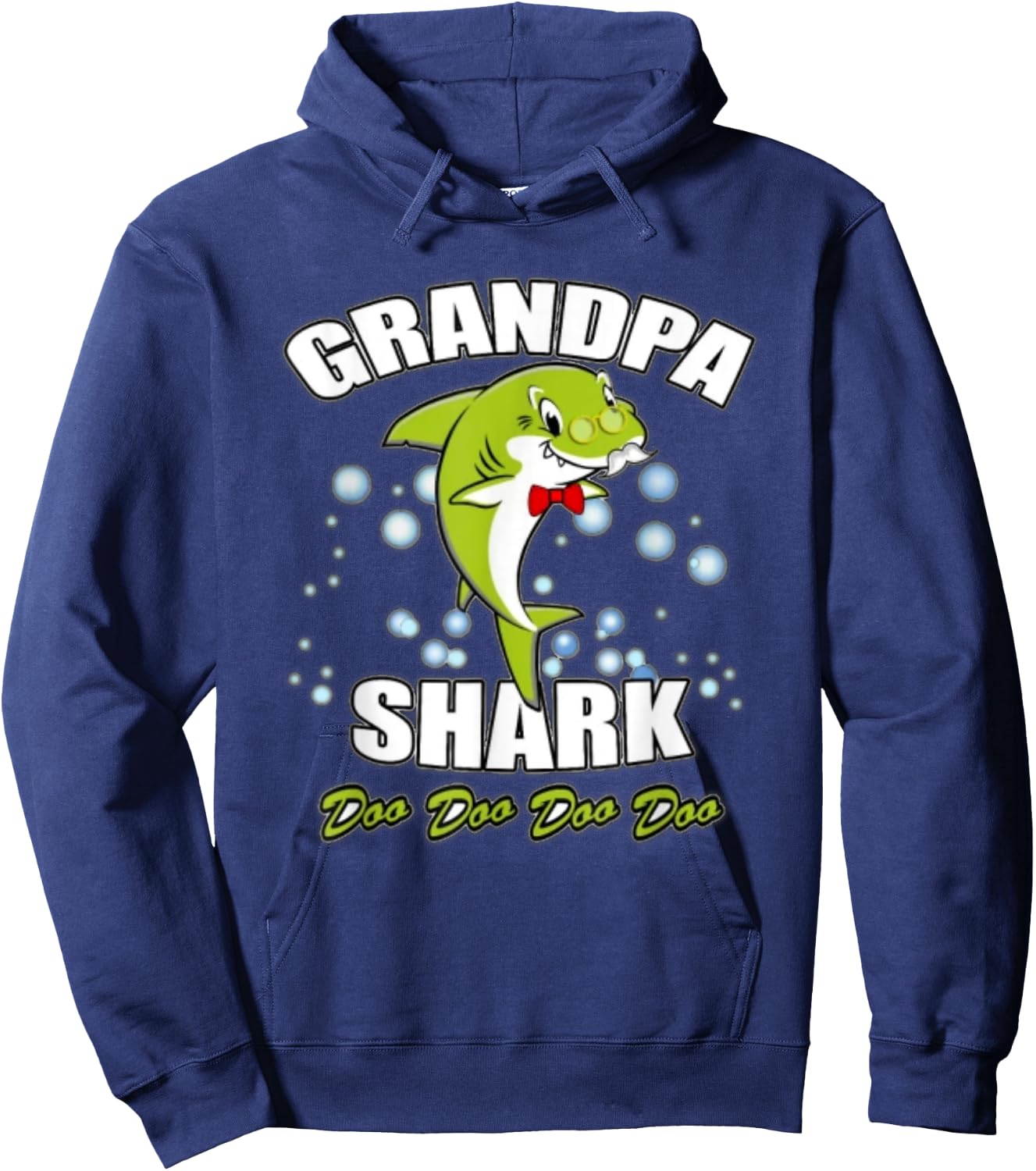 Pinkfong Grandpa Shark Official Product Hoodie - Hoodie | Navy