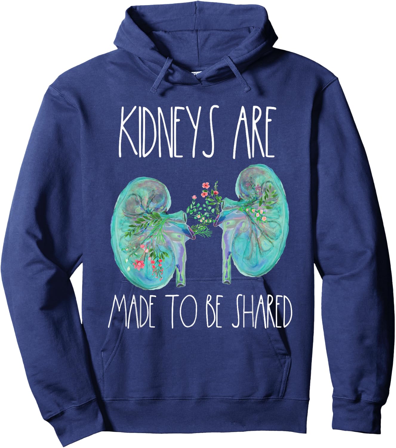 One Kidney Transplant Donor Kidney Surgery Shared Kidneys Hoodie - Hoodie | Navy