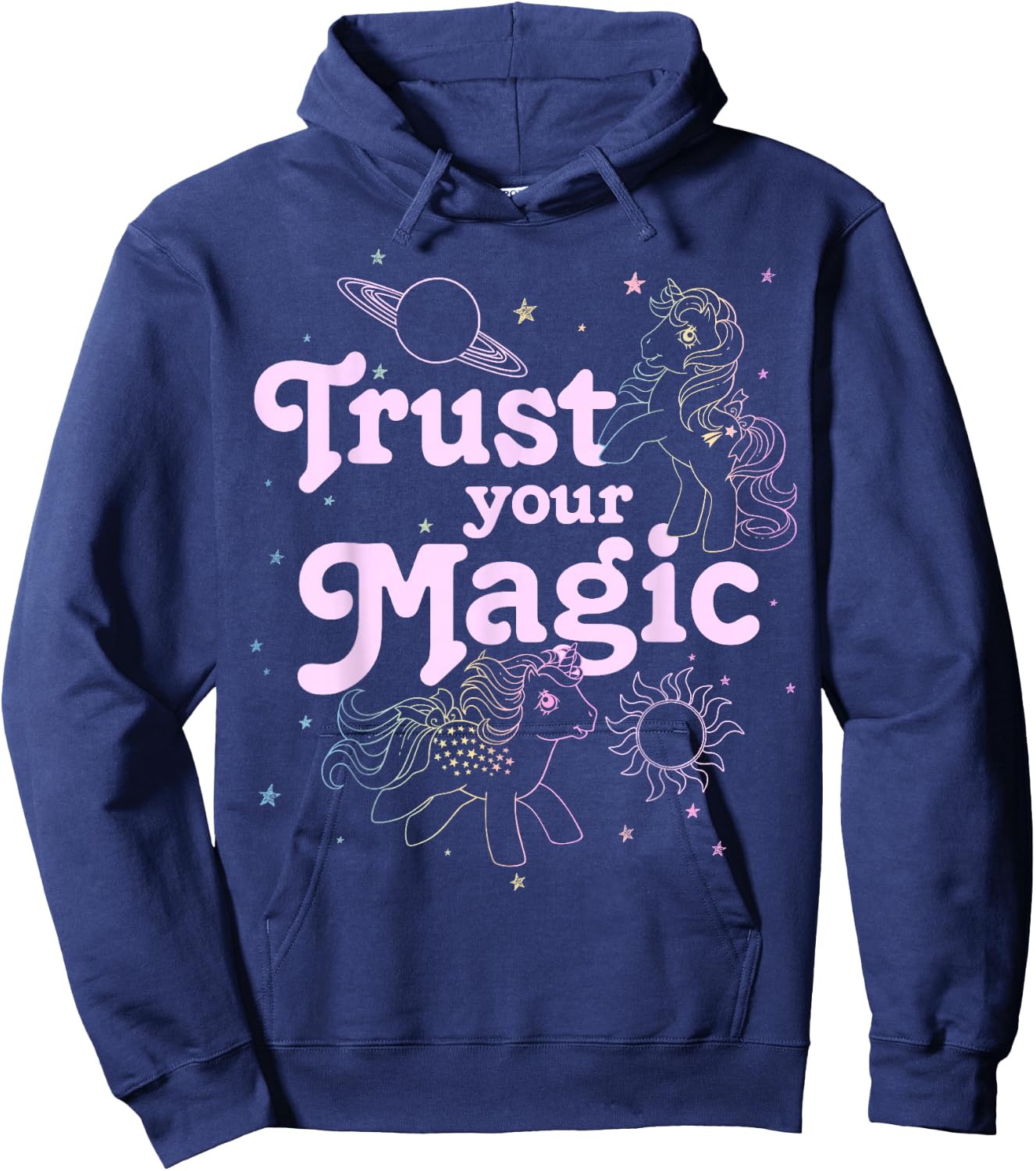 My Little Pony Trust Your Magic Celestial Ponies Hoodie - Hoodie | Navy