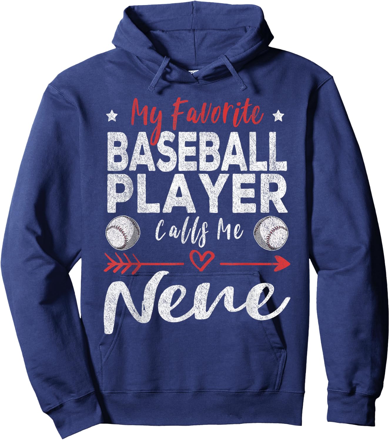 My Favorite Baseball Player Calls Me Nene Hoodie - Hoodie | Navy