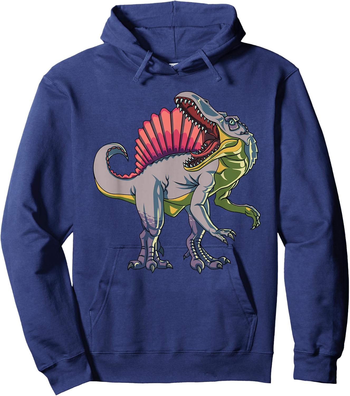 Realistic Spinosaurus Dinosaur Prehistoric Wildlife Hoodie - Hoodie | Navy
