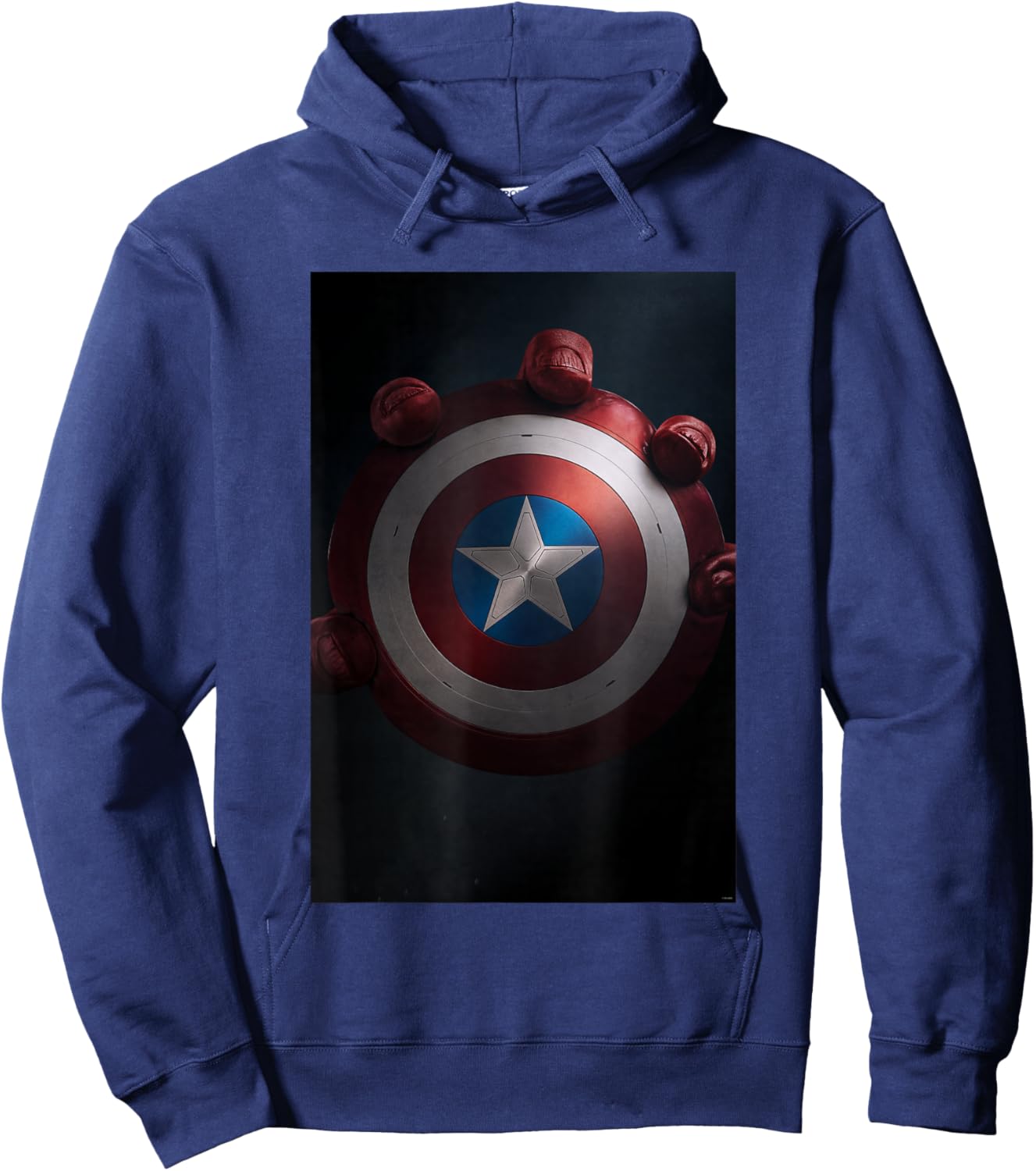 Marvel Studios Captain America 4: Brave New World Poster Art Hoodie - Hoodie | Navy
