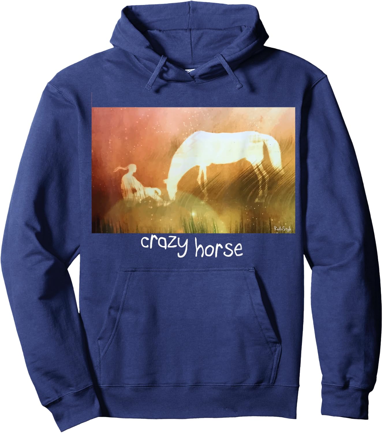 Crazy Horse Hoodie - Hoodie | Navy