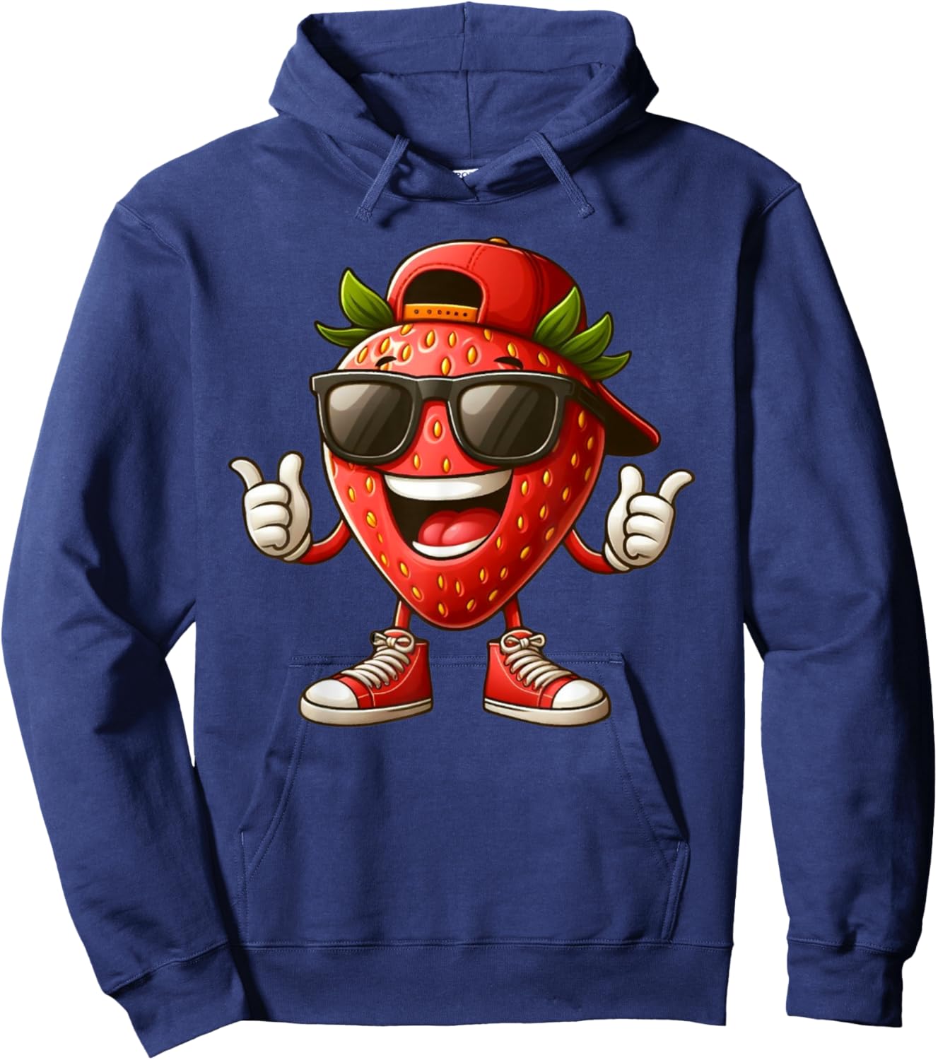Beautiful strawberry costume for boys and girls Hoodie - Hoodie | Navy