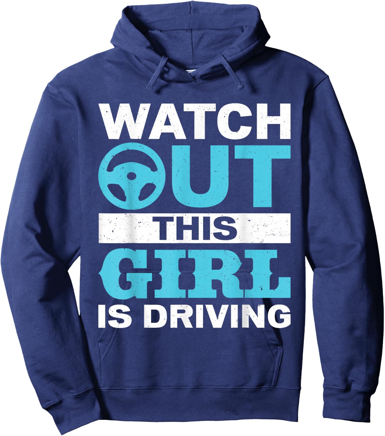 New Driver Gifts Funny Shirt for Teen Girls and Boys Student Hoodie - Hoodie | Navy