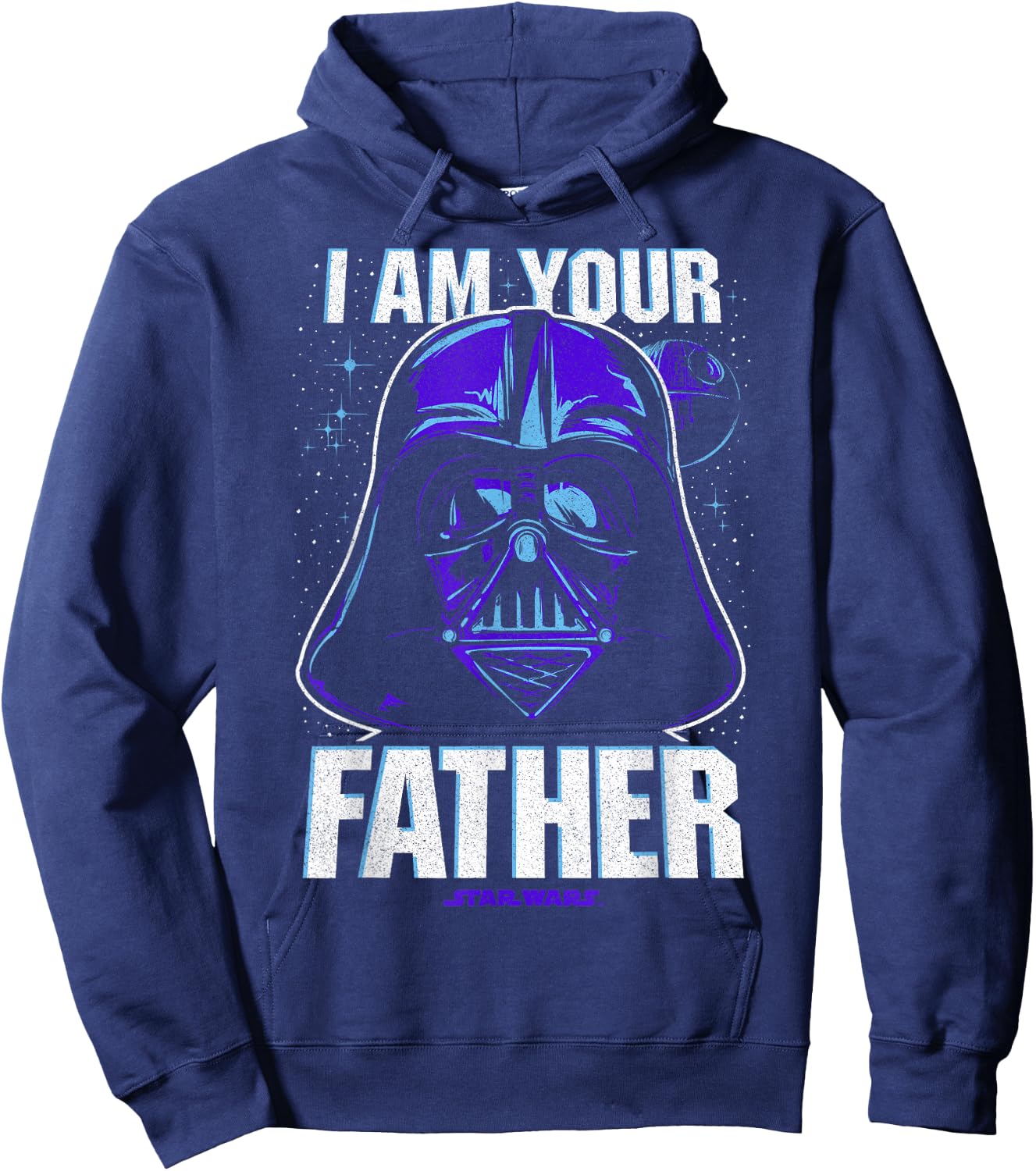 Star Wars Darth Vader I Am Your Father Purple Hue Hoodie - Hoodie | Navy