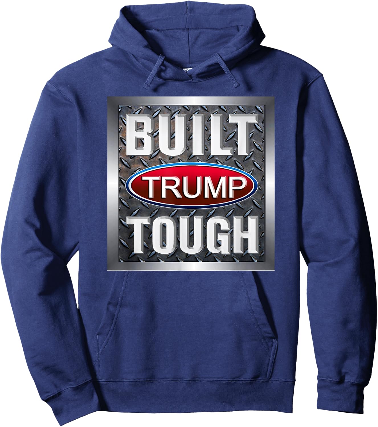 Built Trump Tough Hoodie - Hoodie | Navy