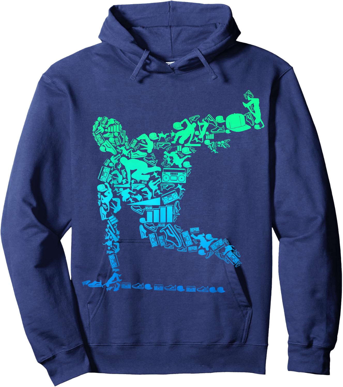 Parkour Parcouring Extreme Athletes Parcour Children & Boys Hoodie - Hoodie | Navy