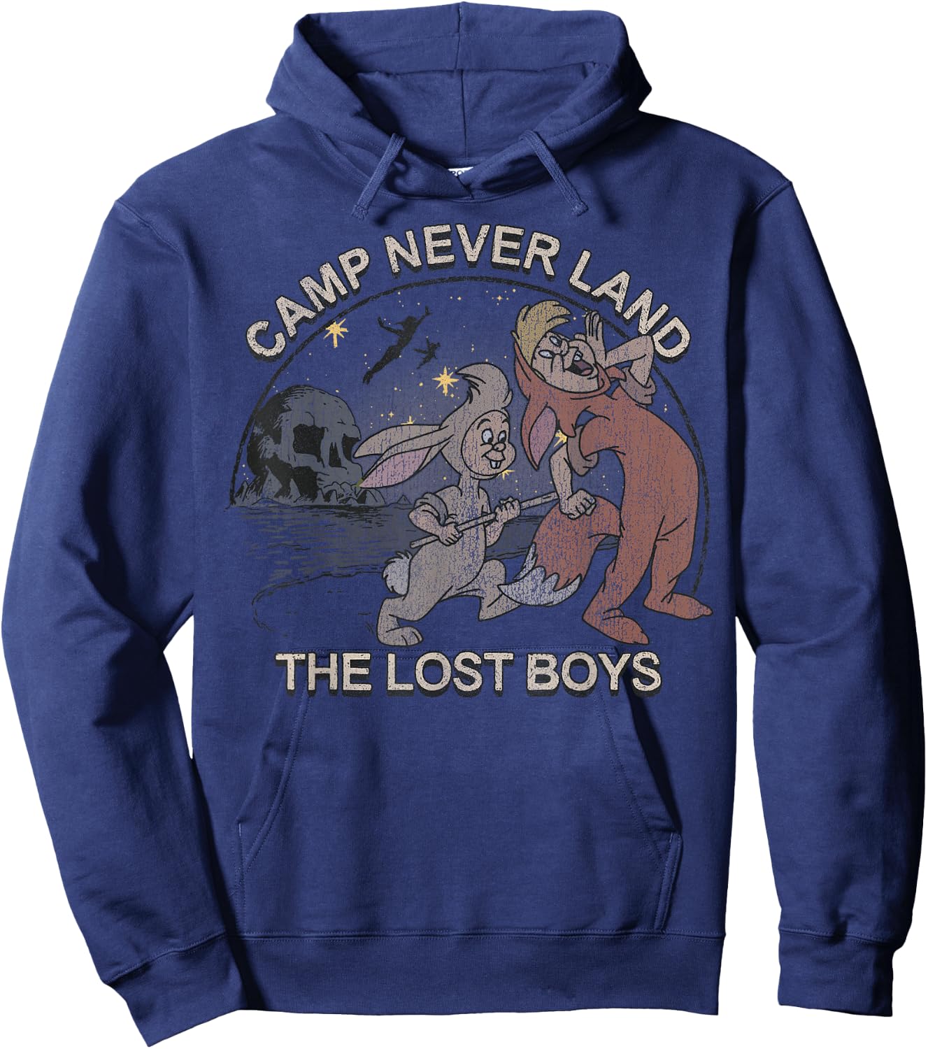 Disney Peter Pan Camp Never Land The Lost Boys Hoodie - Hoodie | Navy