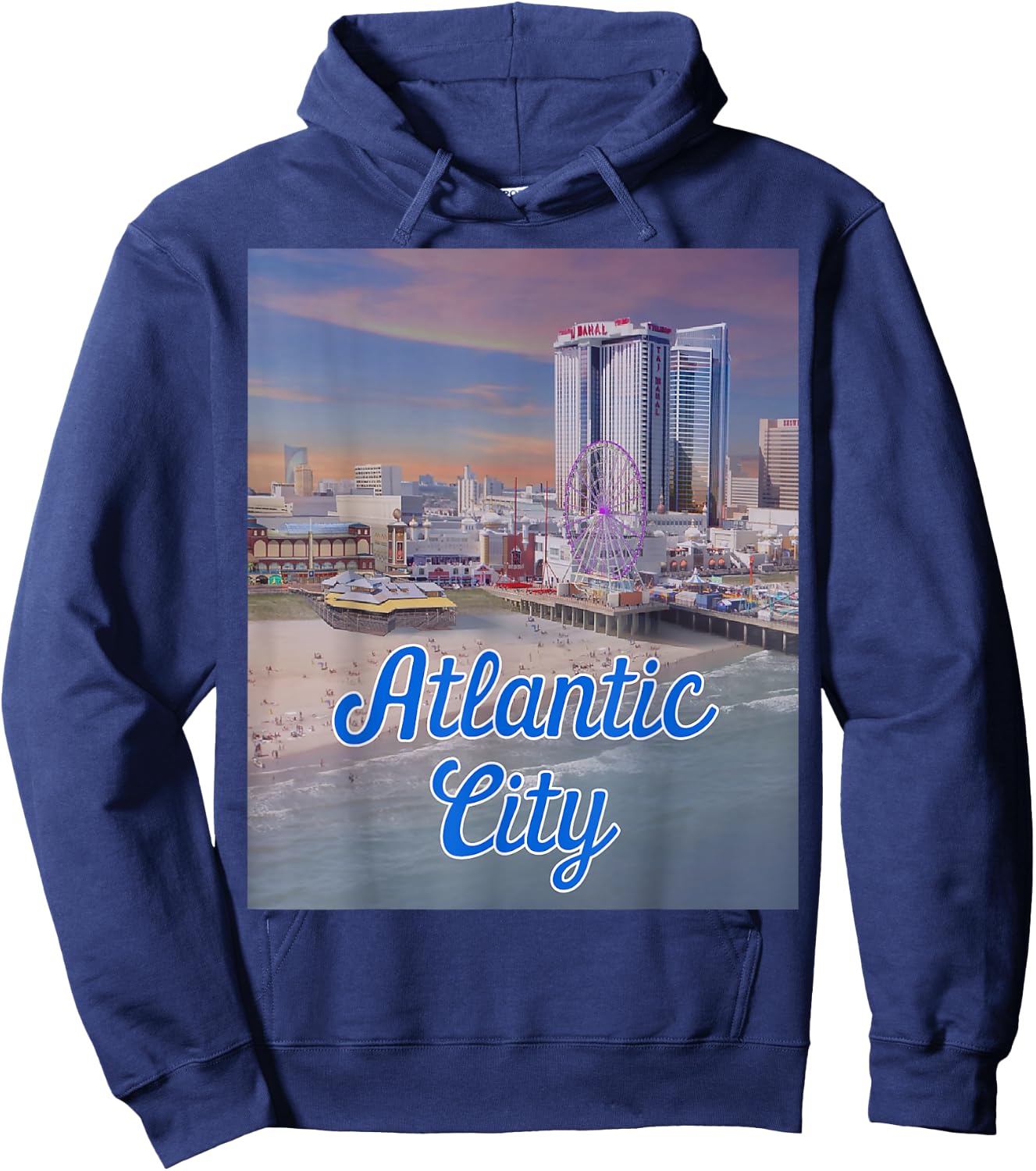 Atlantic City Hoodie - Hoodie | Navy