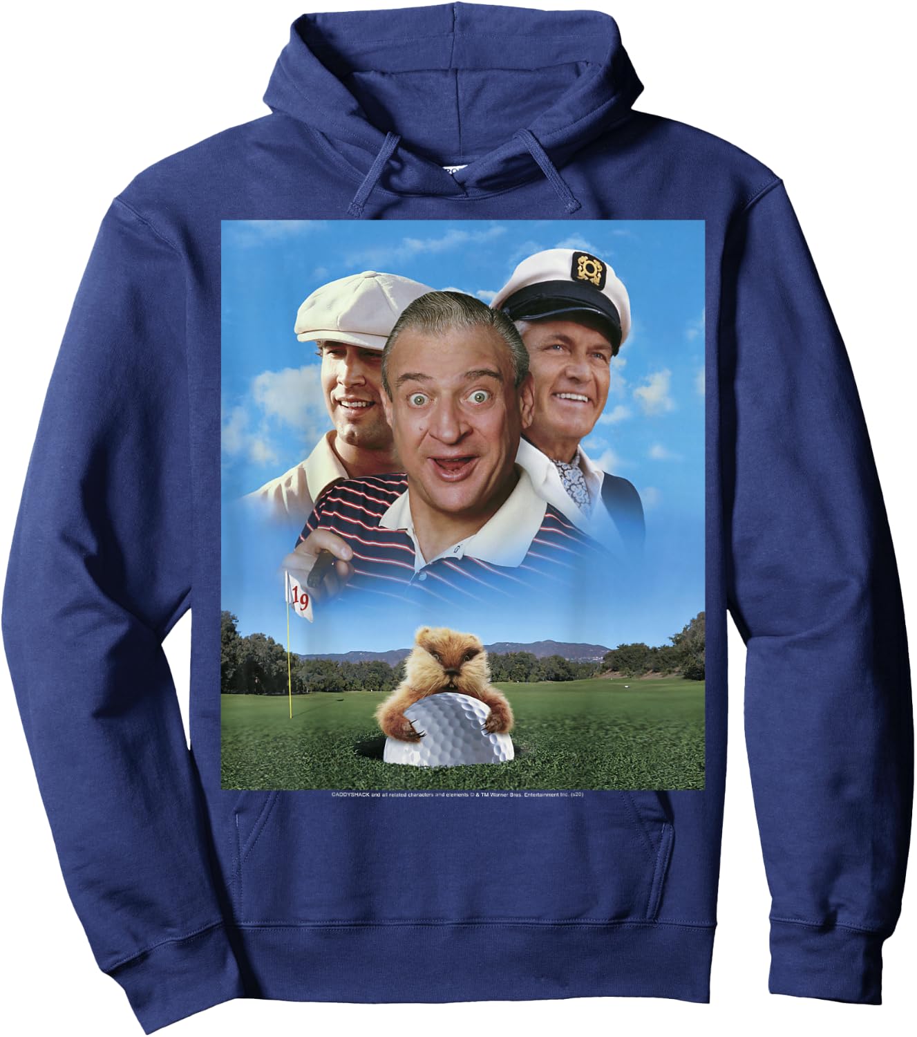 Caddyshack Group Shot Poster Hoodie - Hoodie | Navy