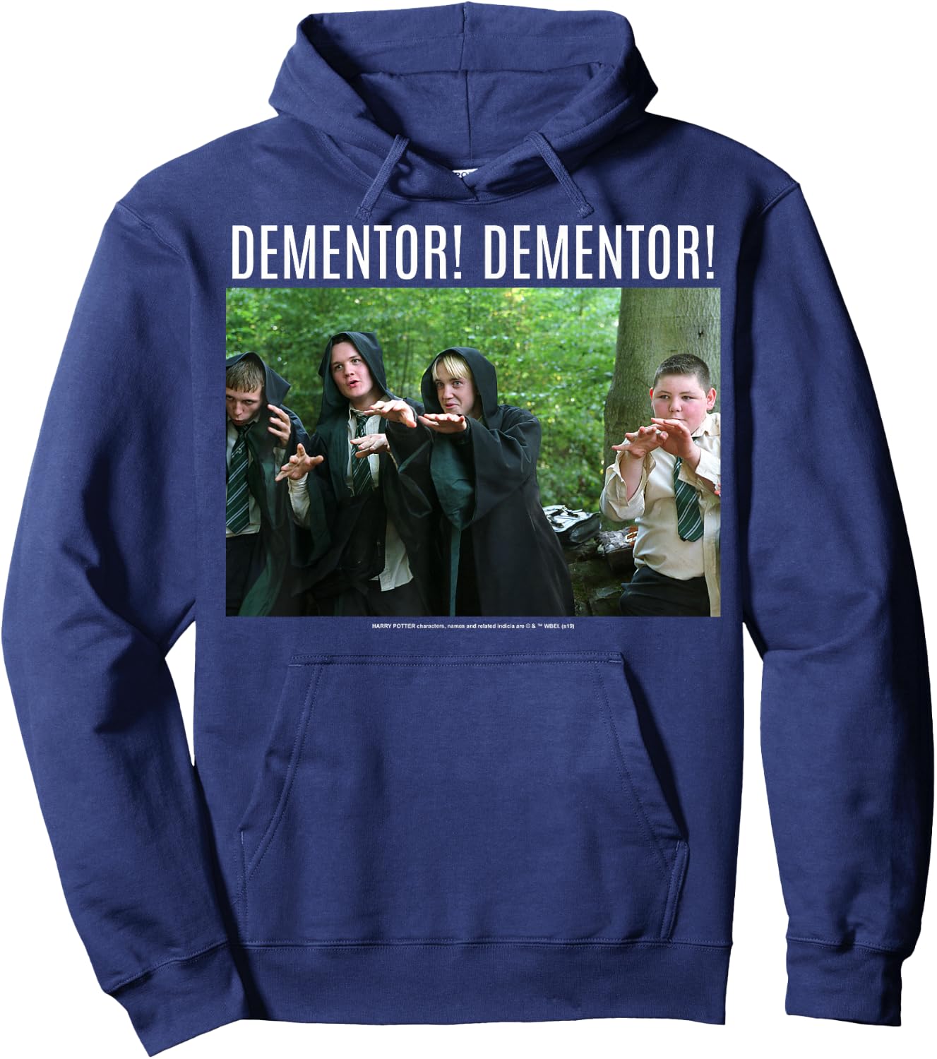 Harry Potter Draco Malfoy Dementor Dementor Portrait Hoodie - Hoodie | Navy