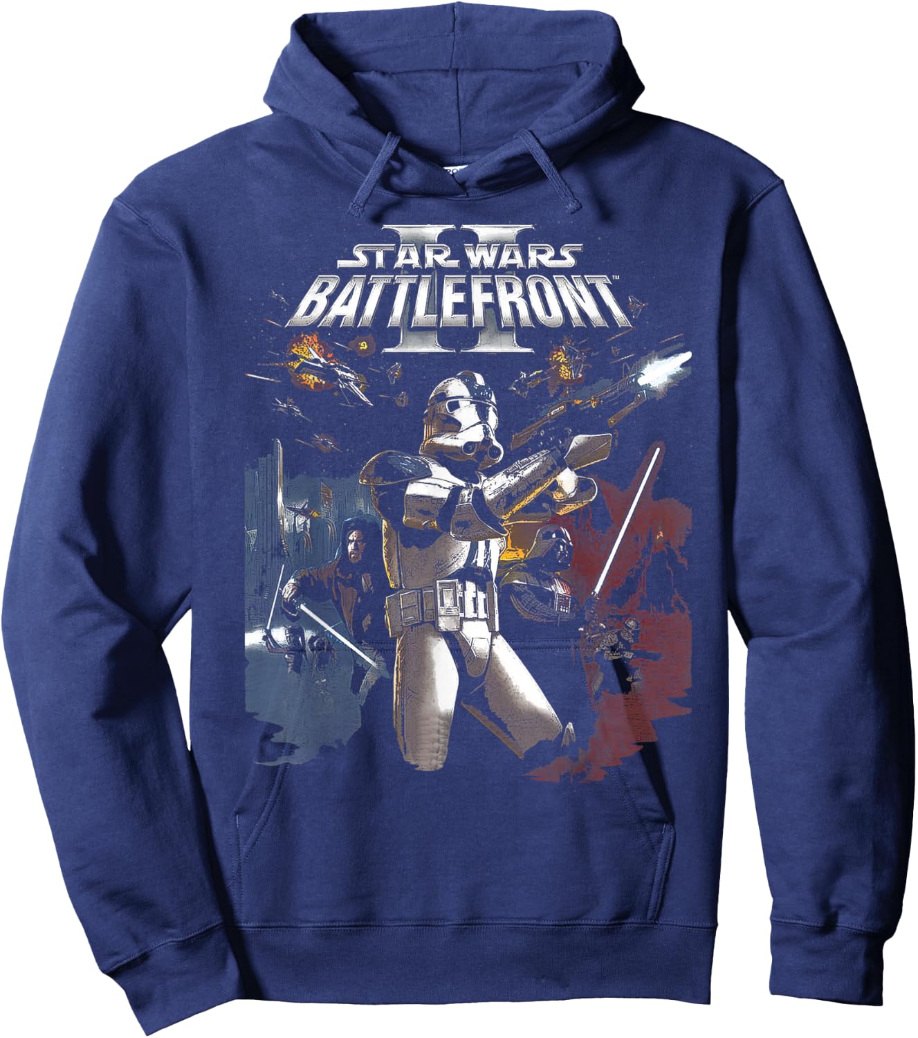 Star Wars Battlefront II Video Game Hoodie - Hoodie | Navy