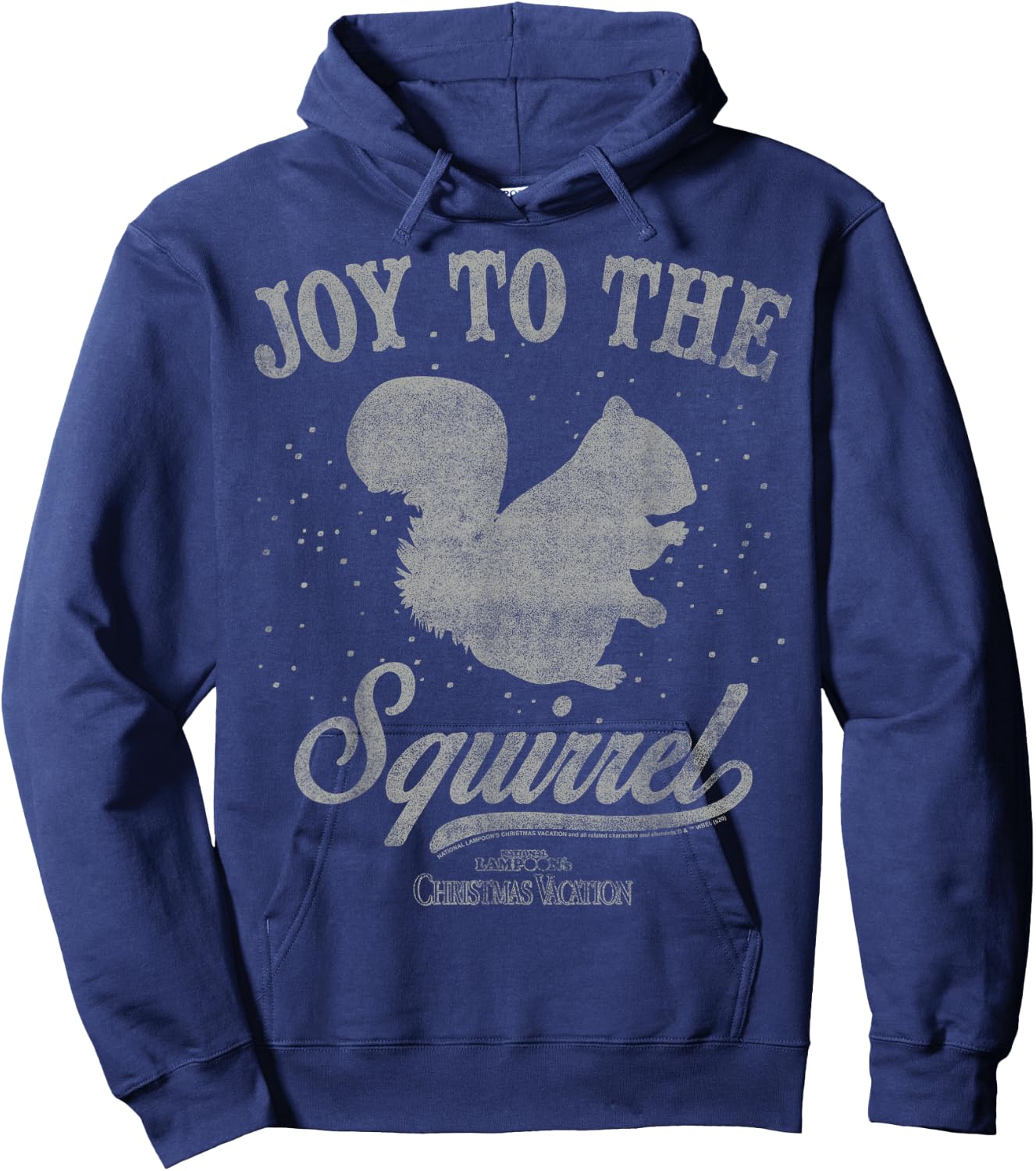 National Lampoon's Christmas Vacation Joy to The Squirrel Hoodie - Hoodie | Navy