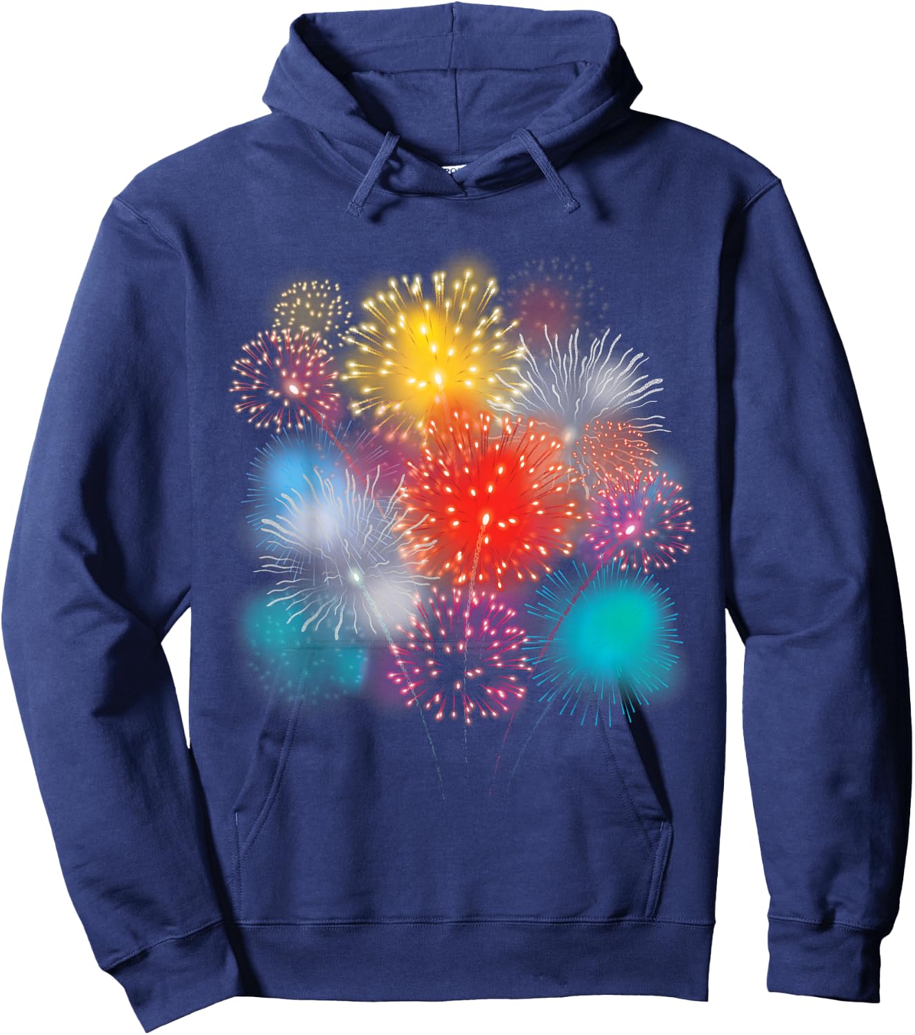 Pyrotechnics Pyromanic Fireworks Pyro Explosion Rocket Hoodie - Hoodie | Navy