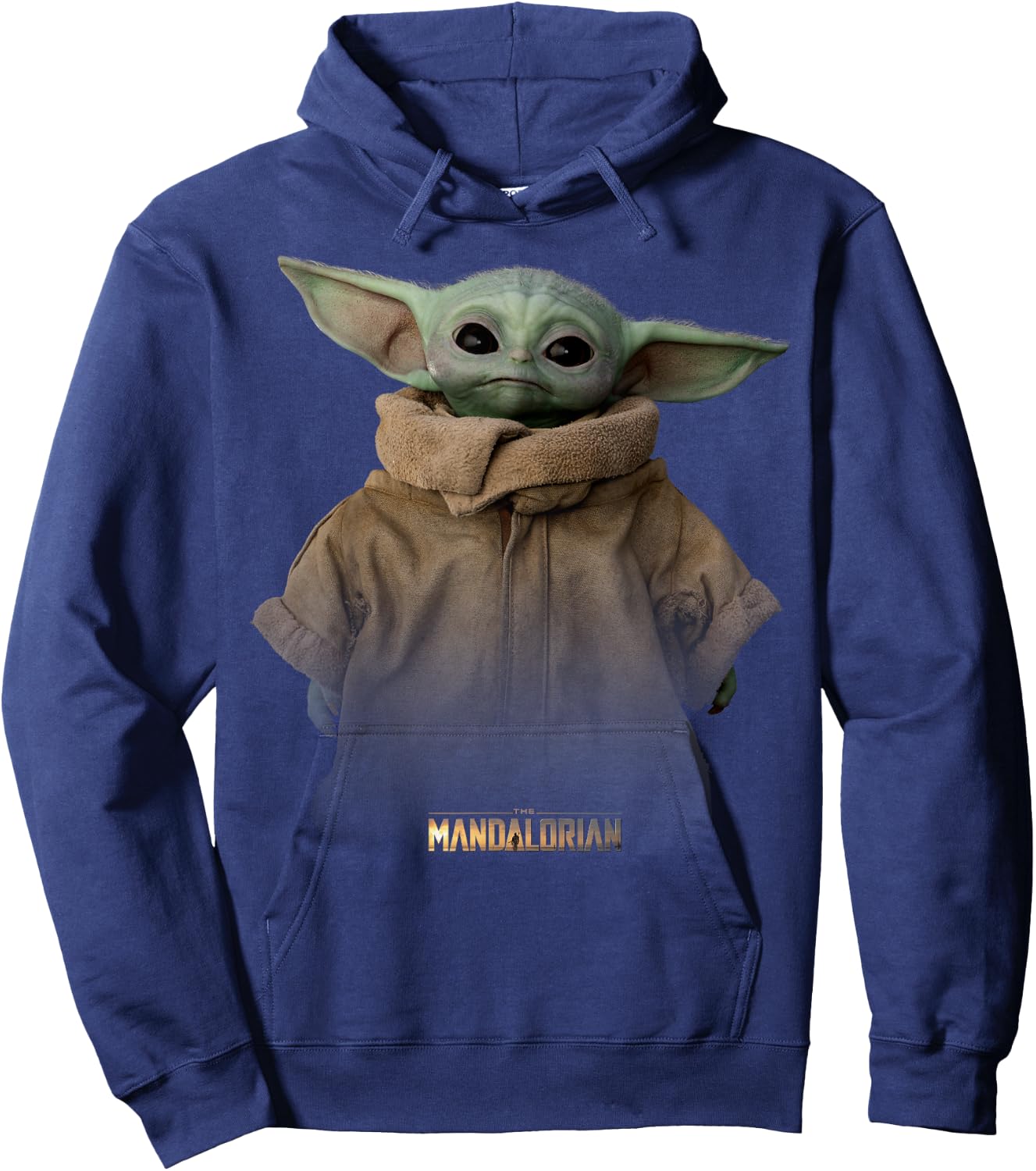 Star Wars The Mandalorian The Child Simple Portrait Hoodie - Hoodie | Navy