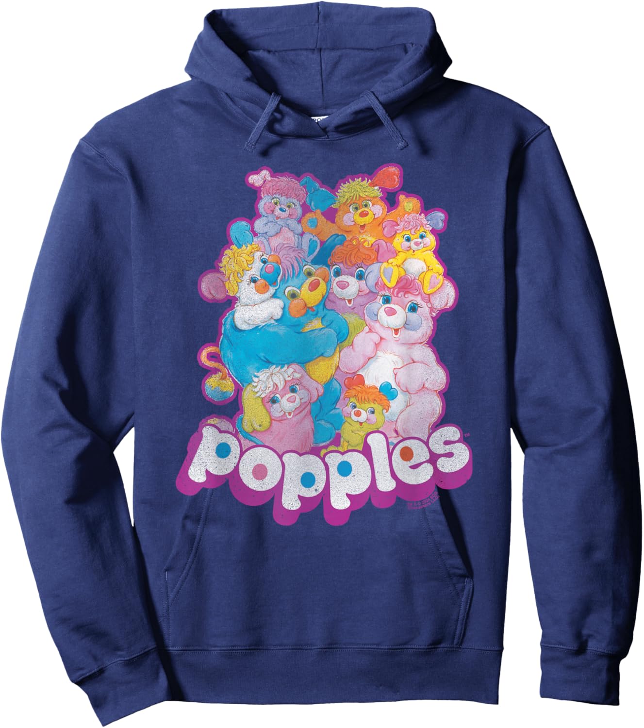 Popples Group Shot Hoodie - Hoodie | Navy