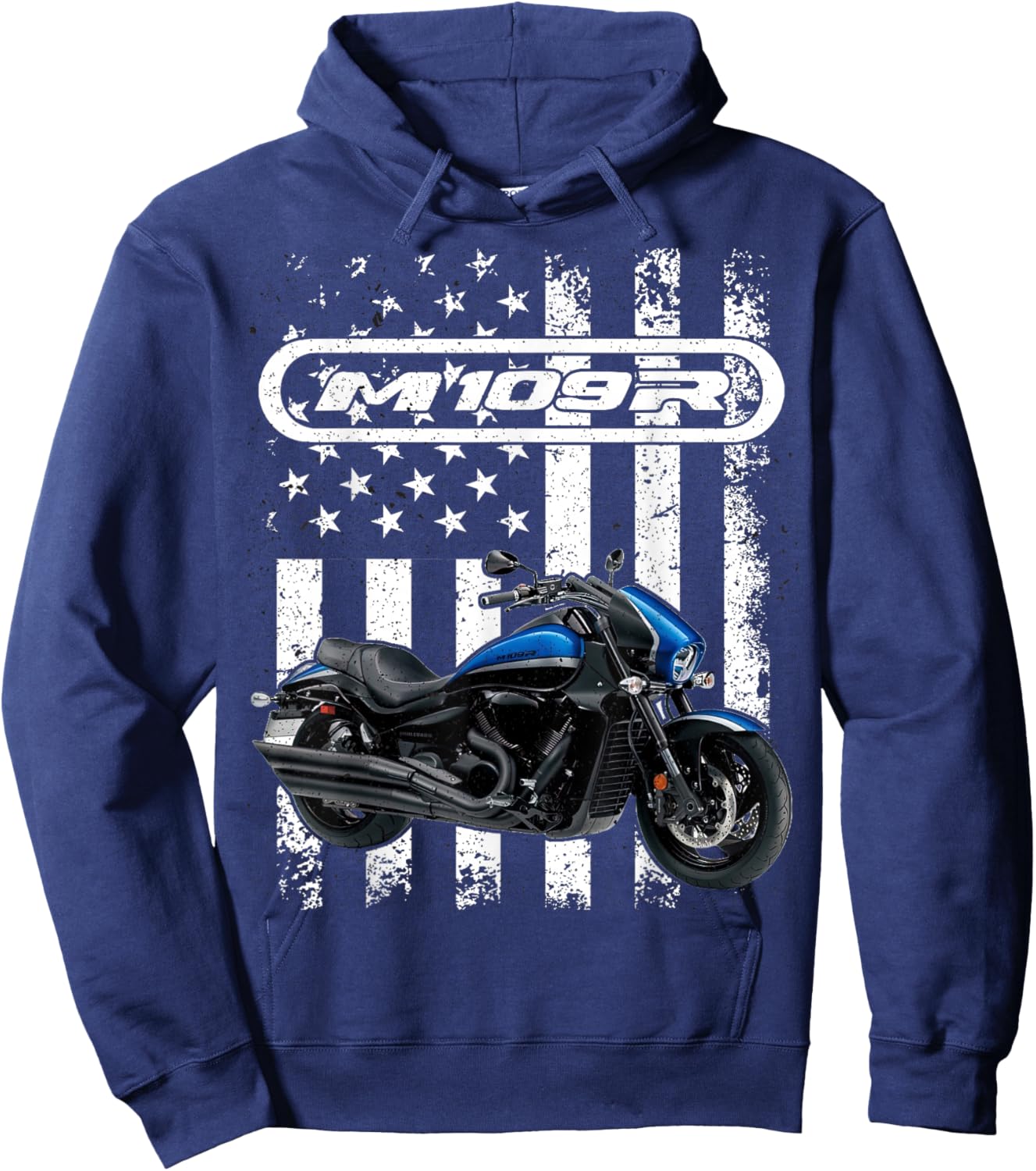 CLICK FOR MORE M109R Black Classic Fit Hoodie - Hoodie | Navy
