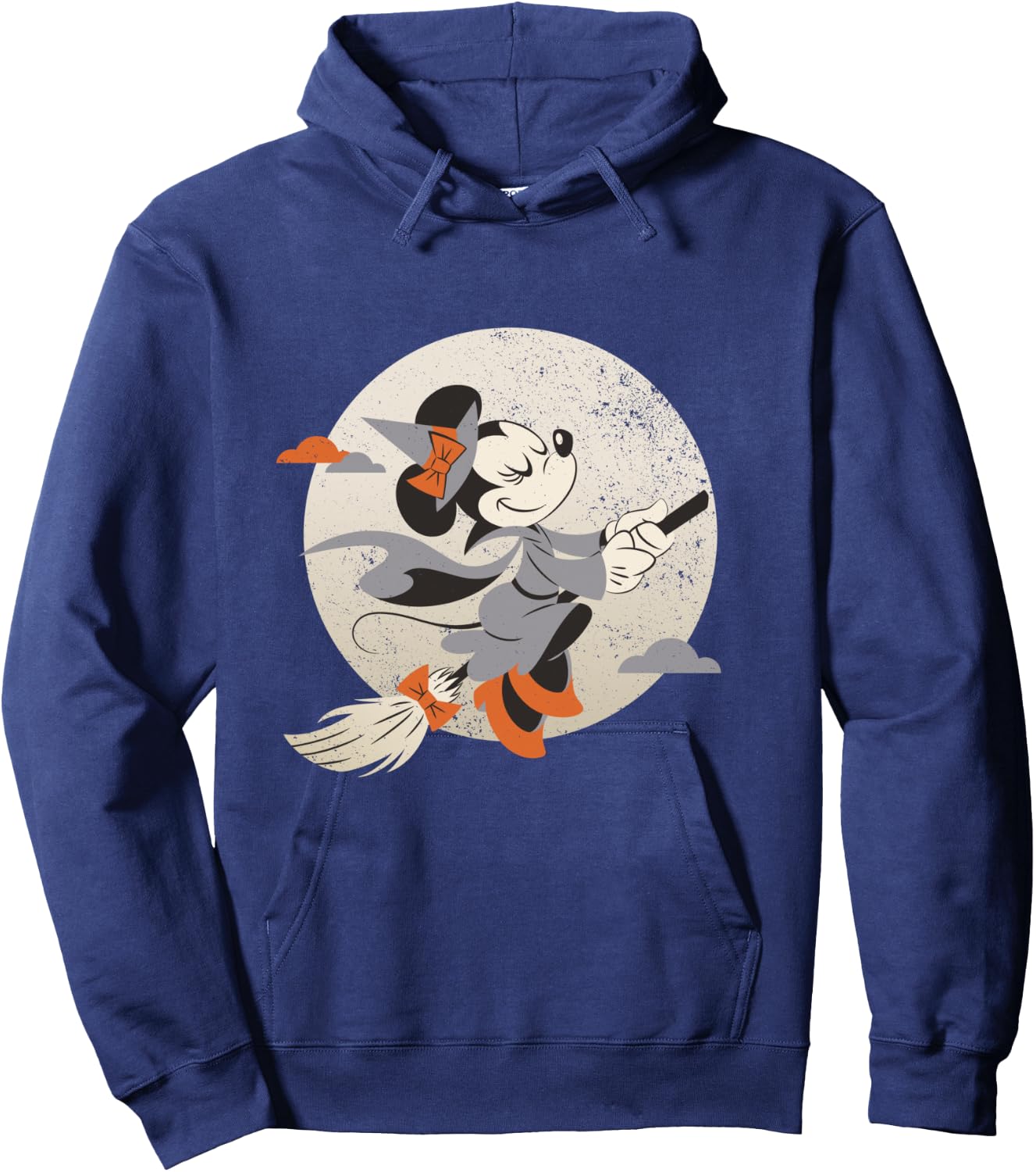 Disney Minnie Mouse Flying Witch Costume Halloween Hoodie - Hoodie | Navy