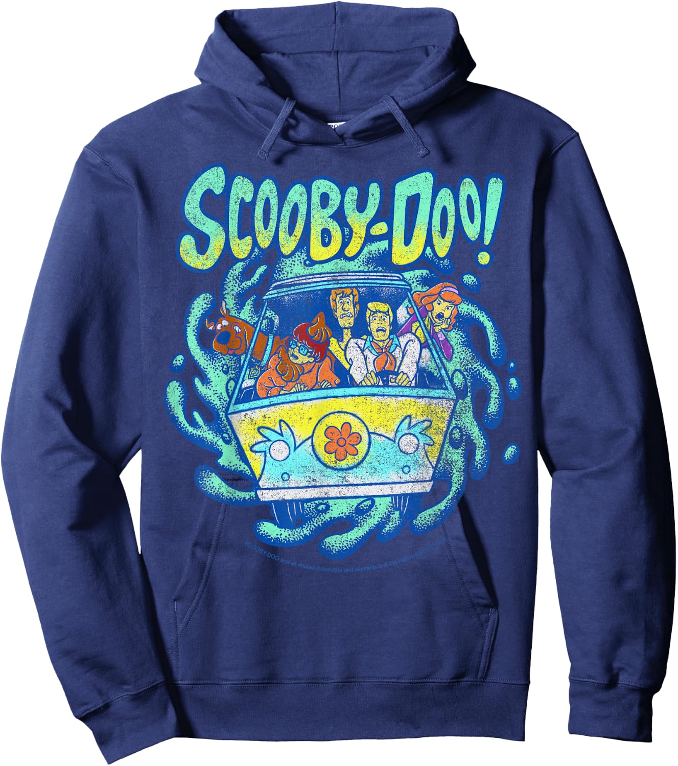 Scooby-Doo Mystery Machine Portal Group Shot Hoodie - Hoodie | Navy