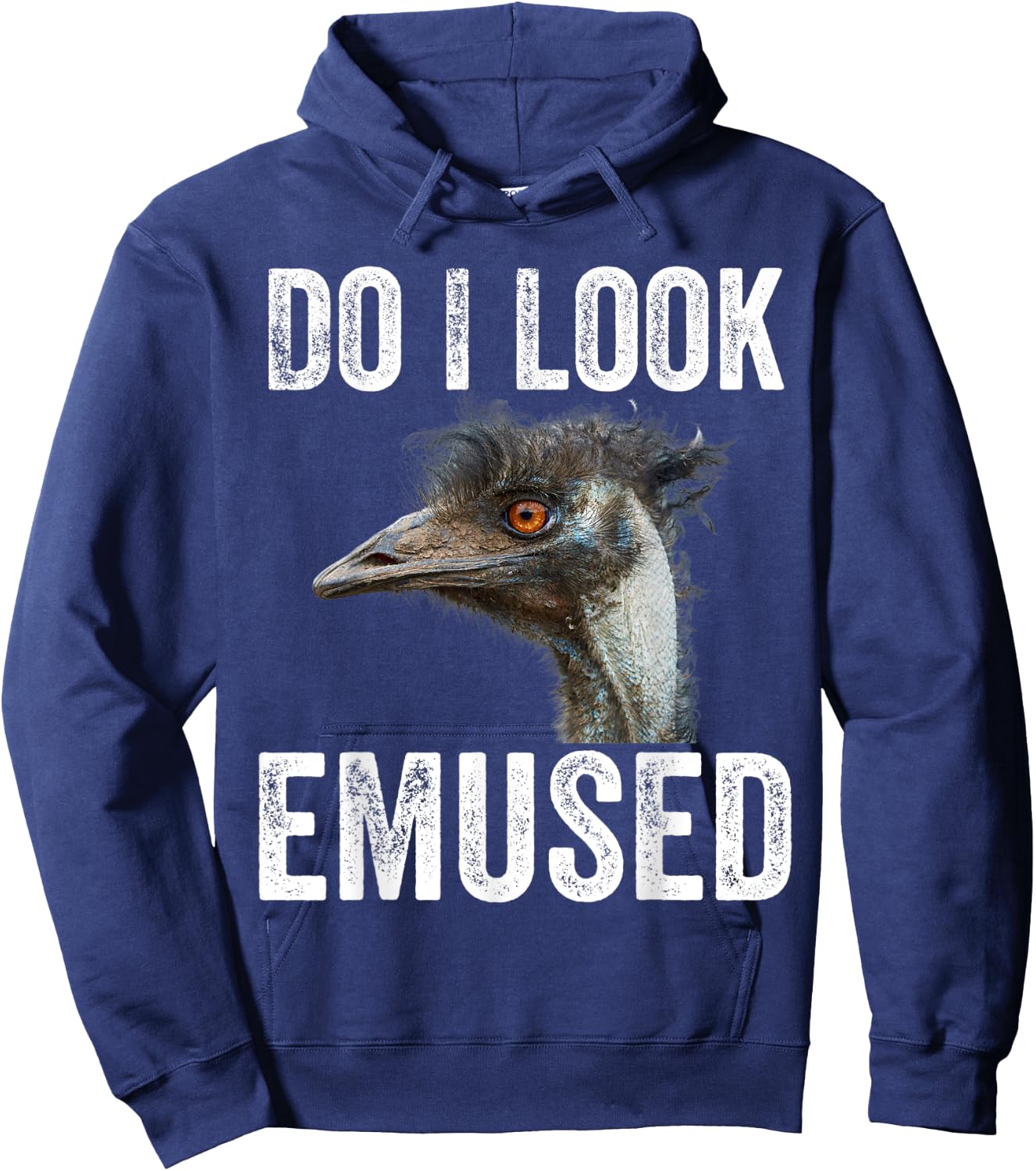 Do I Look Emused Funny Emu Animal Love Emus Bird Funny Hoodie - Hoodie | Navy