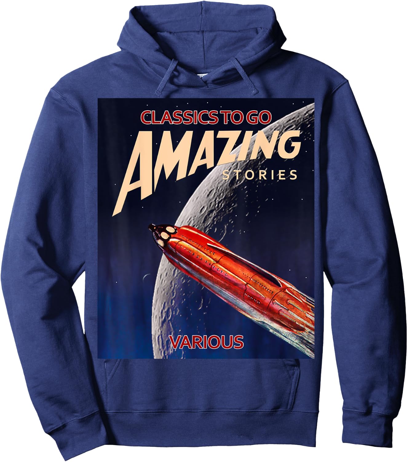 Amazing Stories Science Fiction Hoodie - Hoodie | Navy