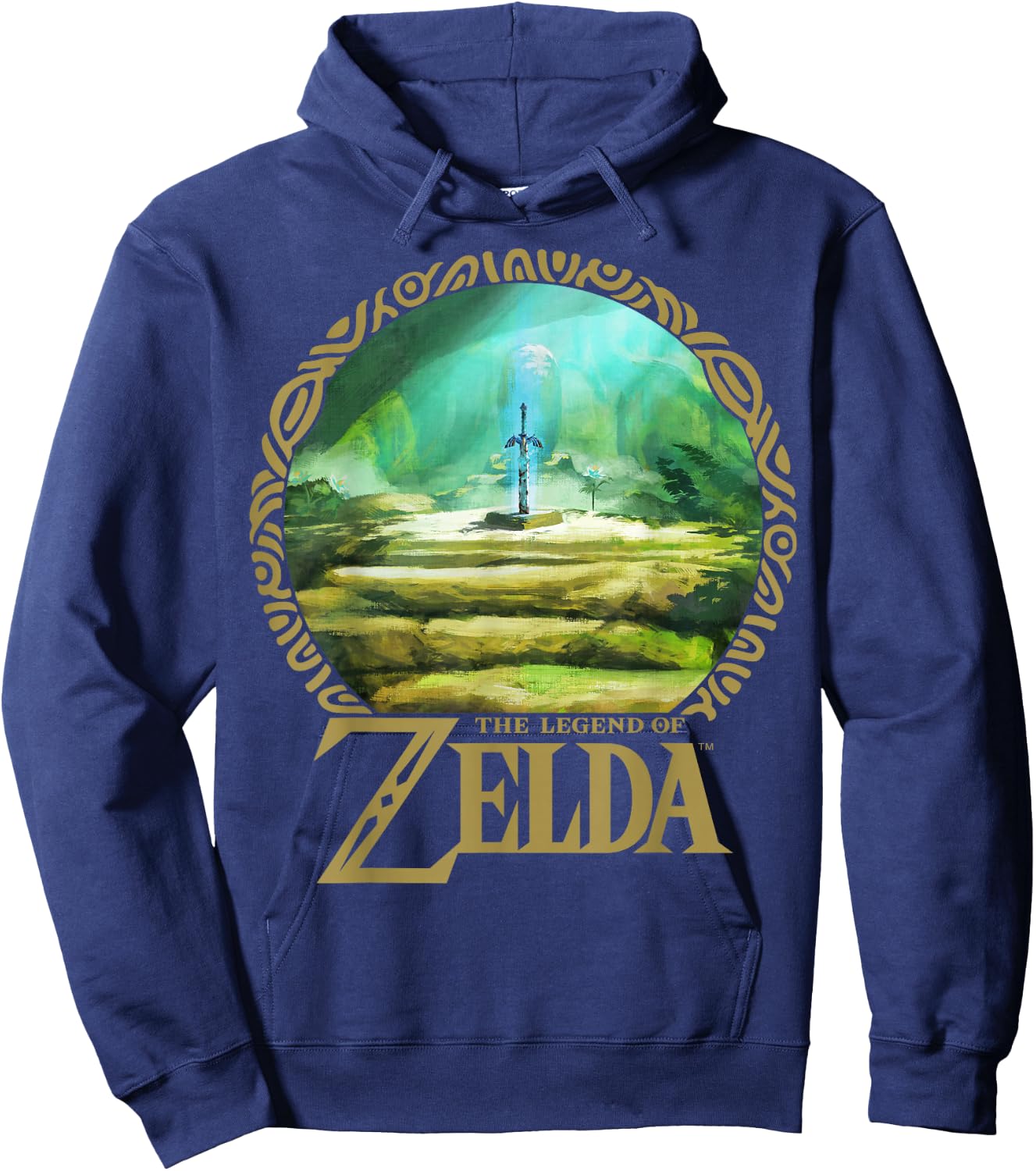 The Legend of Zelda: Breath of The Wild Korok Forest Haven Hoodie - Hoodie | Navy