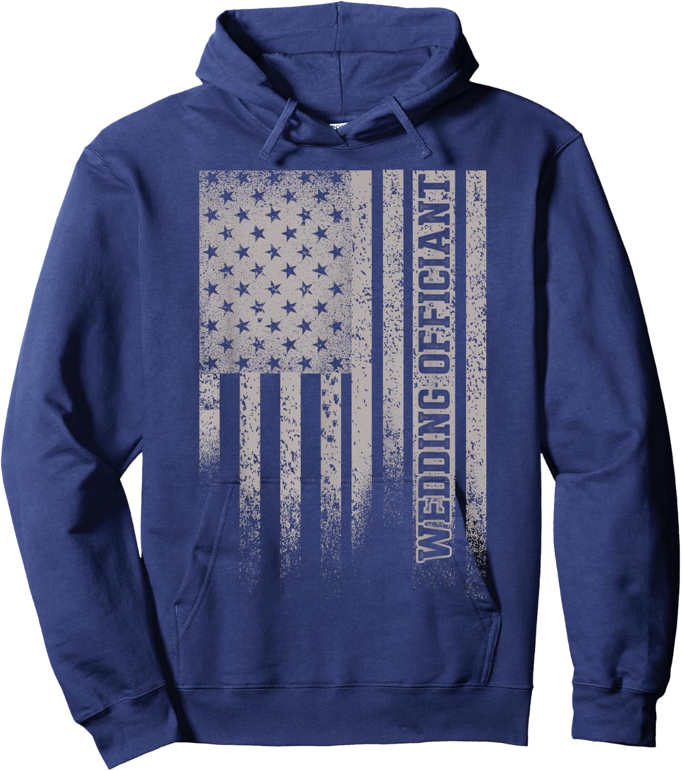 Wedding Officiant Event Flag Internet Ordained Minister Gift Hoodie - Hoodie | Navy