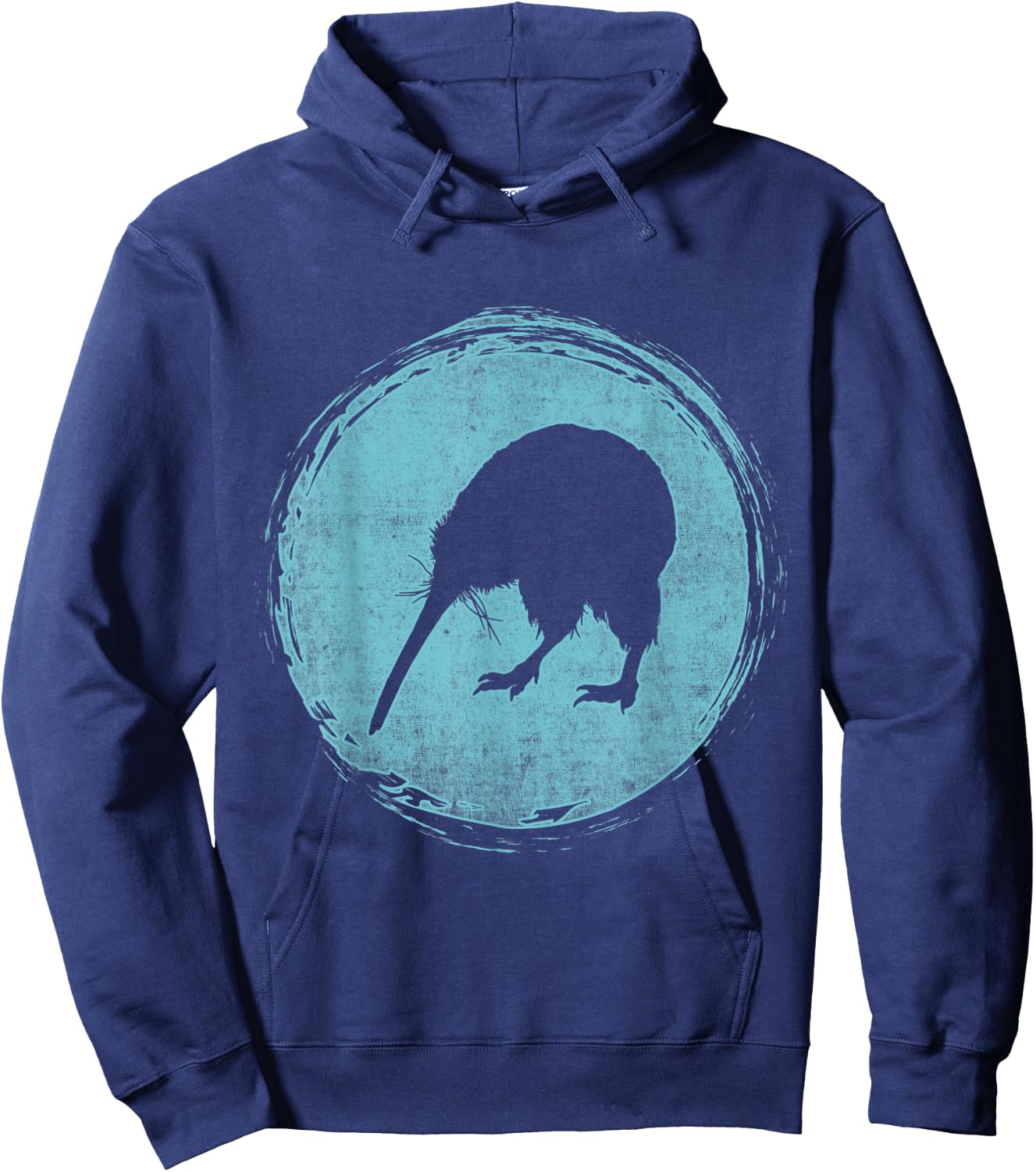 Retro Kiwi New Zealand Hoodie - Hoodie | Navy