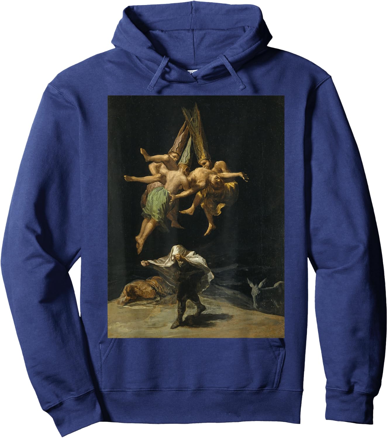 Famous Renaissance Painting Illustration Hoodie - Hoodie | Navy