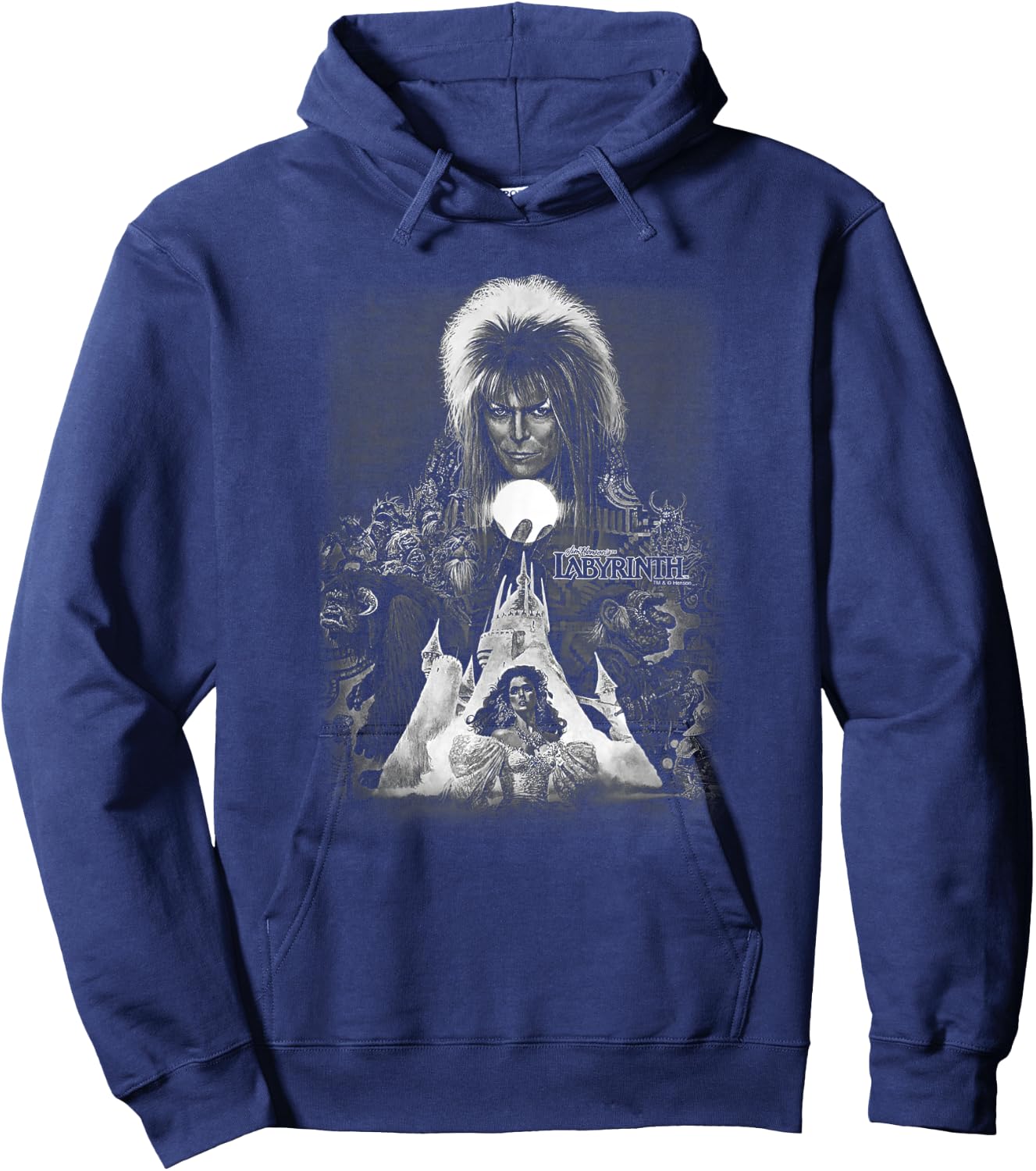 Labyrinth Castle Hoodie - Hoodie | Navy