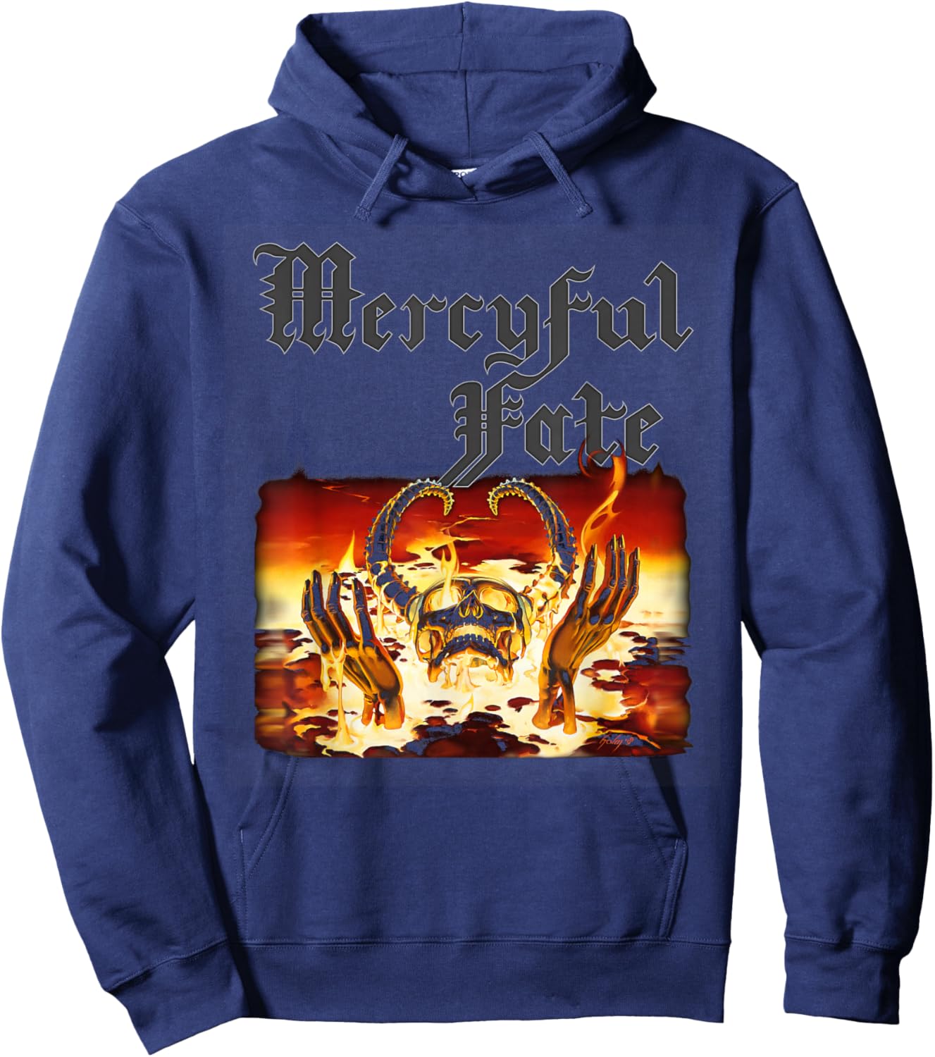 Mercyful Fate - 9 Hoodie - Hoodie | Navy